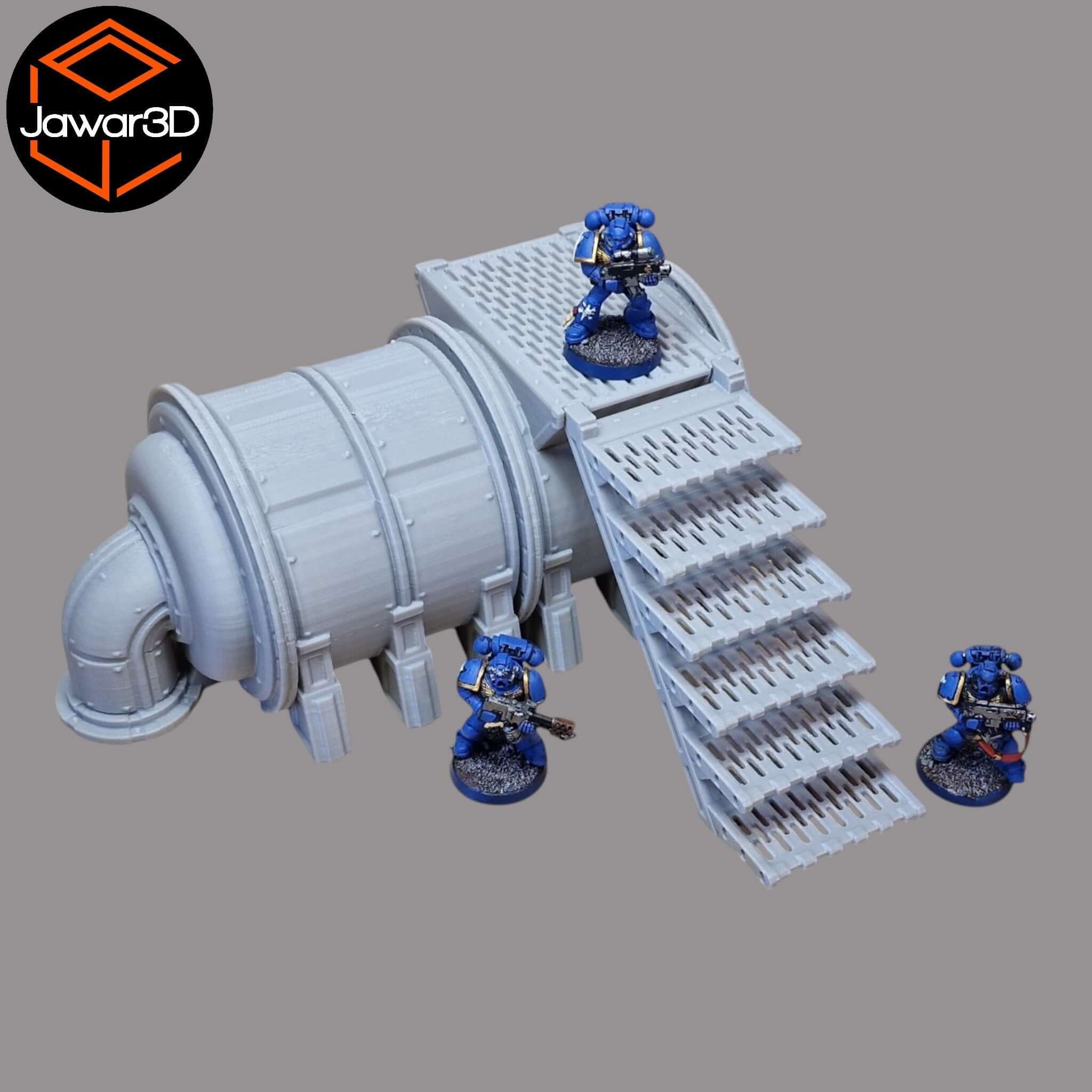 Nyxar Single Vat - 28mm Wargaming Scatter Terrain Scenery Tabletop Miniature Jawar3d