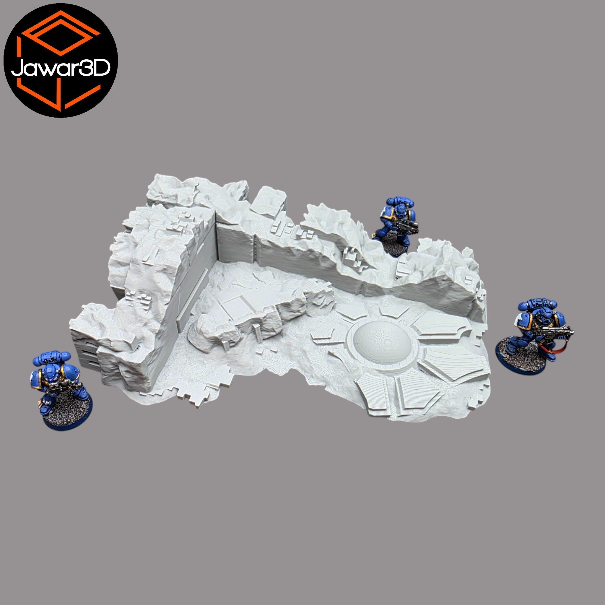 Eldoria Ruins #1 - 28mm Wargaming Scatter Terrain Scenery Tabletop Miniature Jawar3d