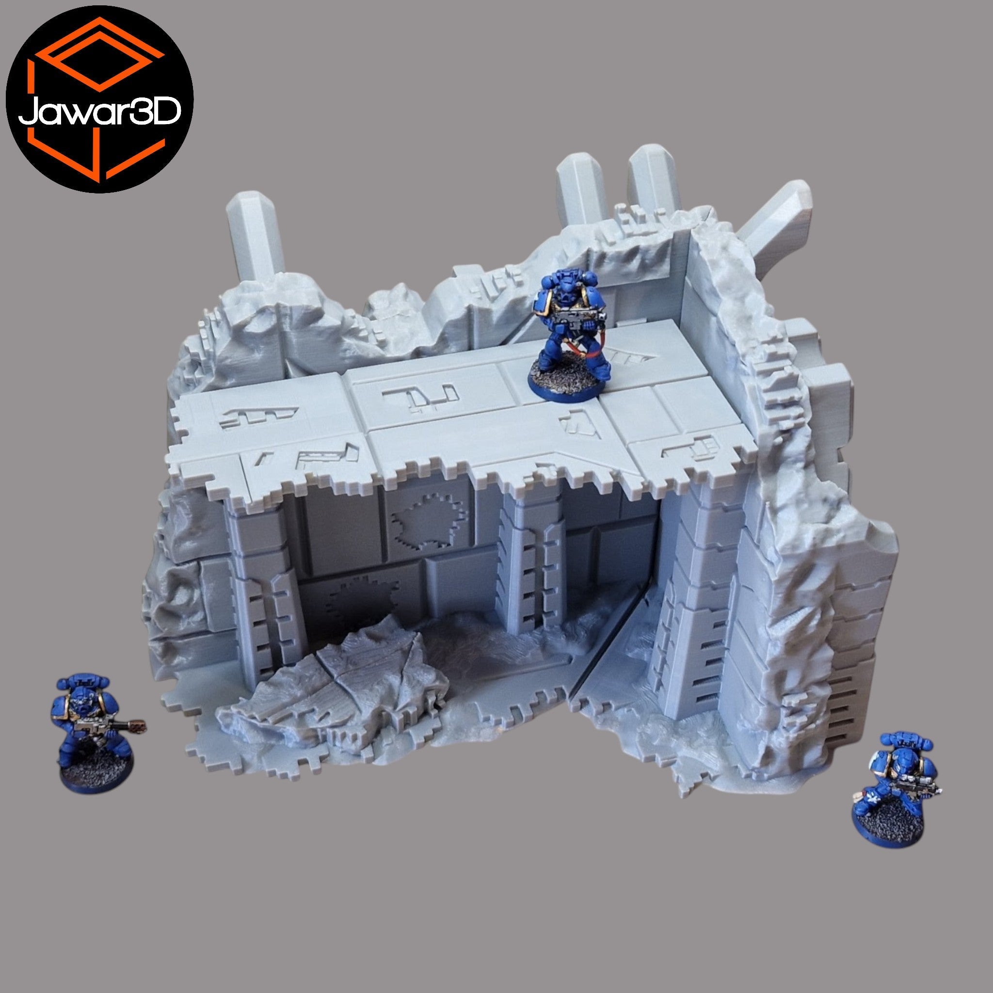Eldoria Building #2 - 28mm Wargaming Scatter Terrain Scenery Tabletop Miniature Jawar3d