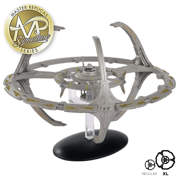 #17 Deep Space Nine XL EDITION Model Diecast Ship SIGNATURE SERIES DS9 (Eaglemoss / Star Trek) Real Merch