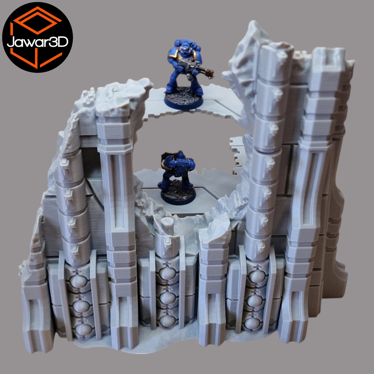 Eldoria Building #3 - 28mm Wargaming Scatter Terrain Scenery Tabletop Miniature Jawar3d