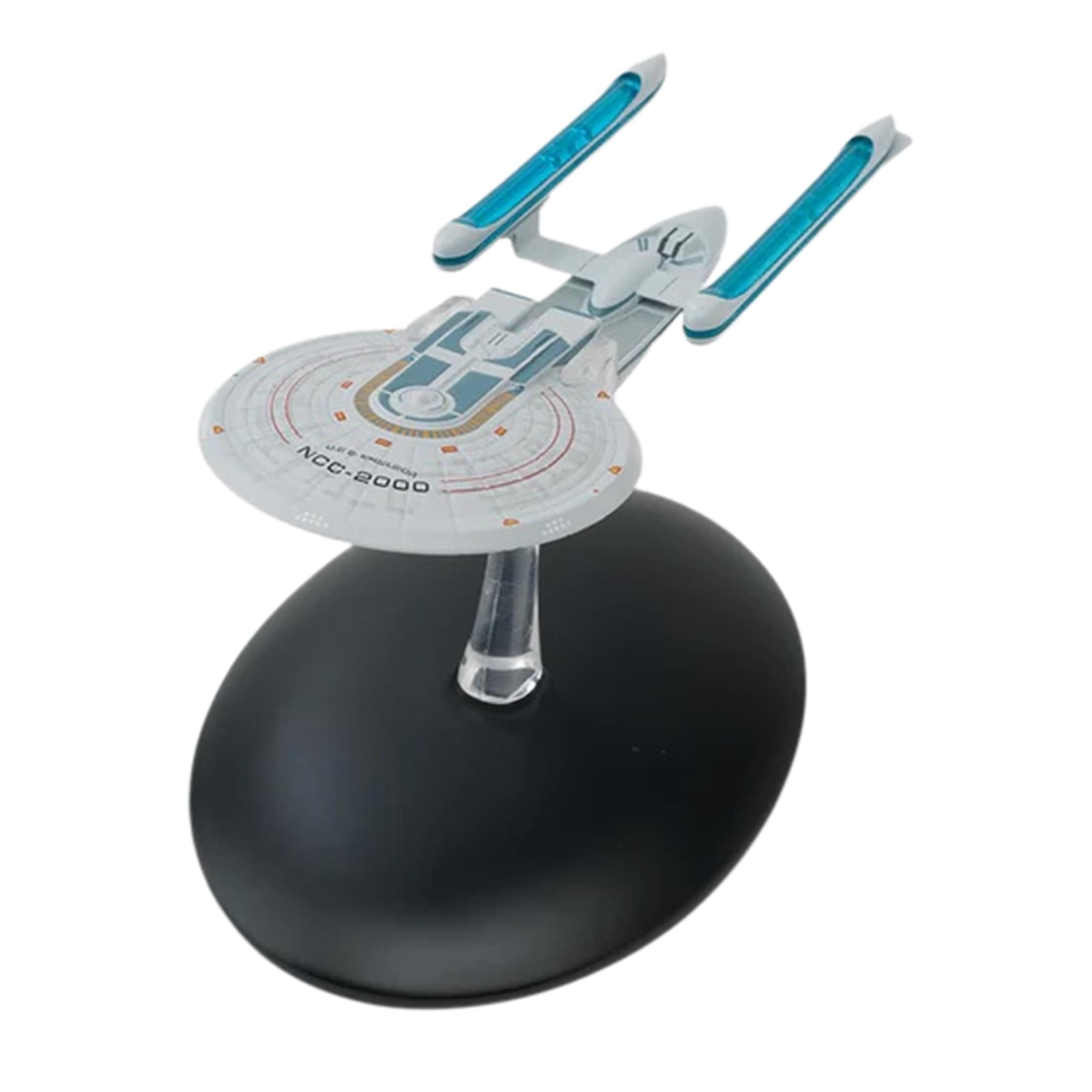 #08 U.S.S. Excelsior NCC-2000 (Excelsior class) Model Diecast Ship (Eaglemoss / Star Trek) Real Merch