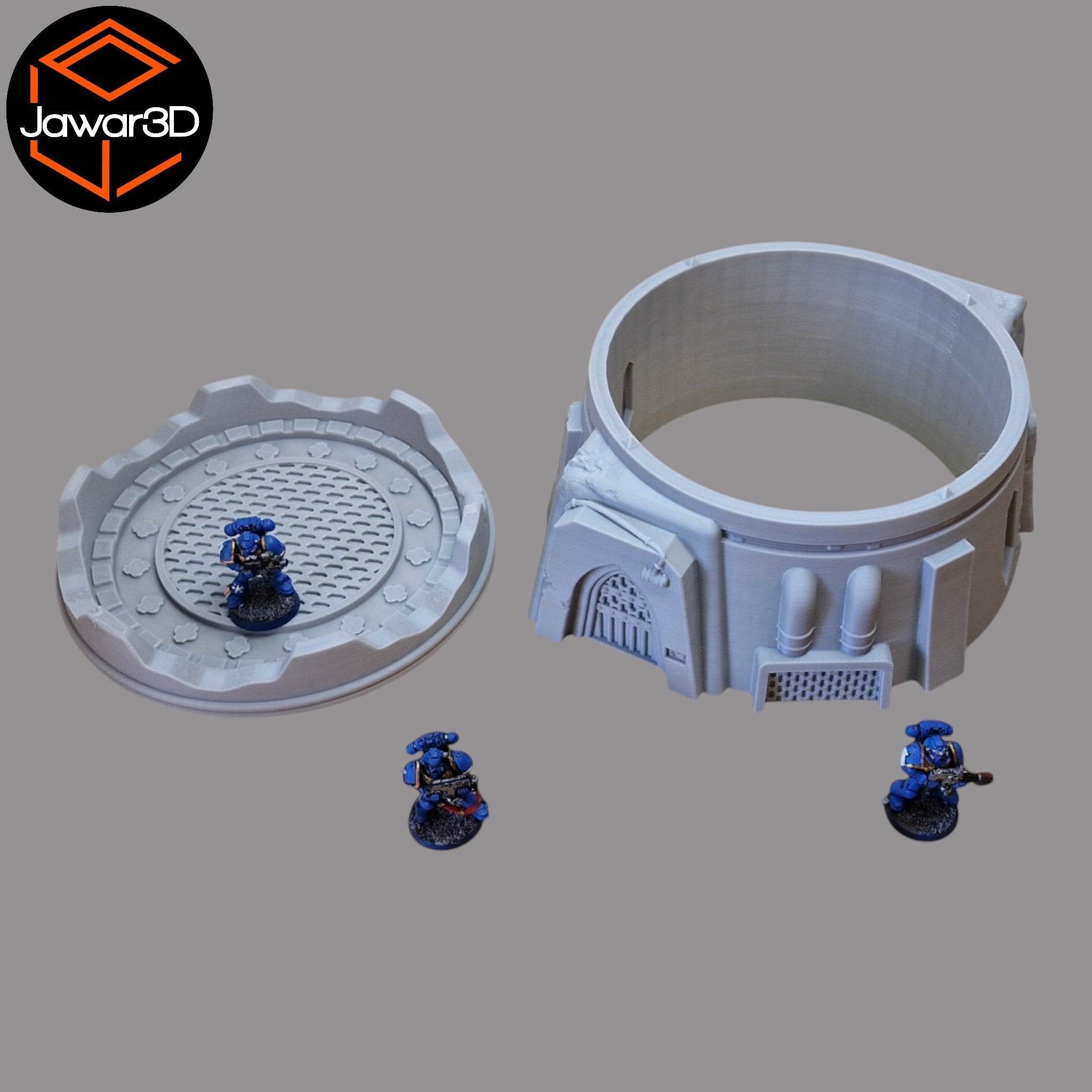 Korrin House #2 - 28mm Wargaming Scatter Terrain Scenery Tabletop Miniature Jawar3d