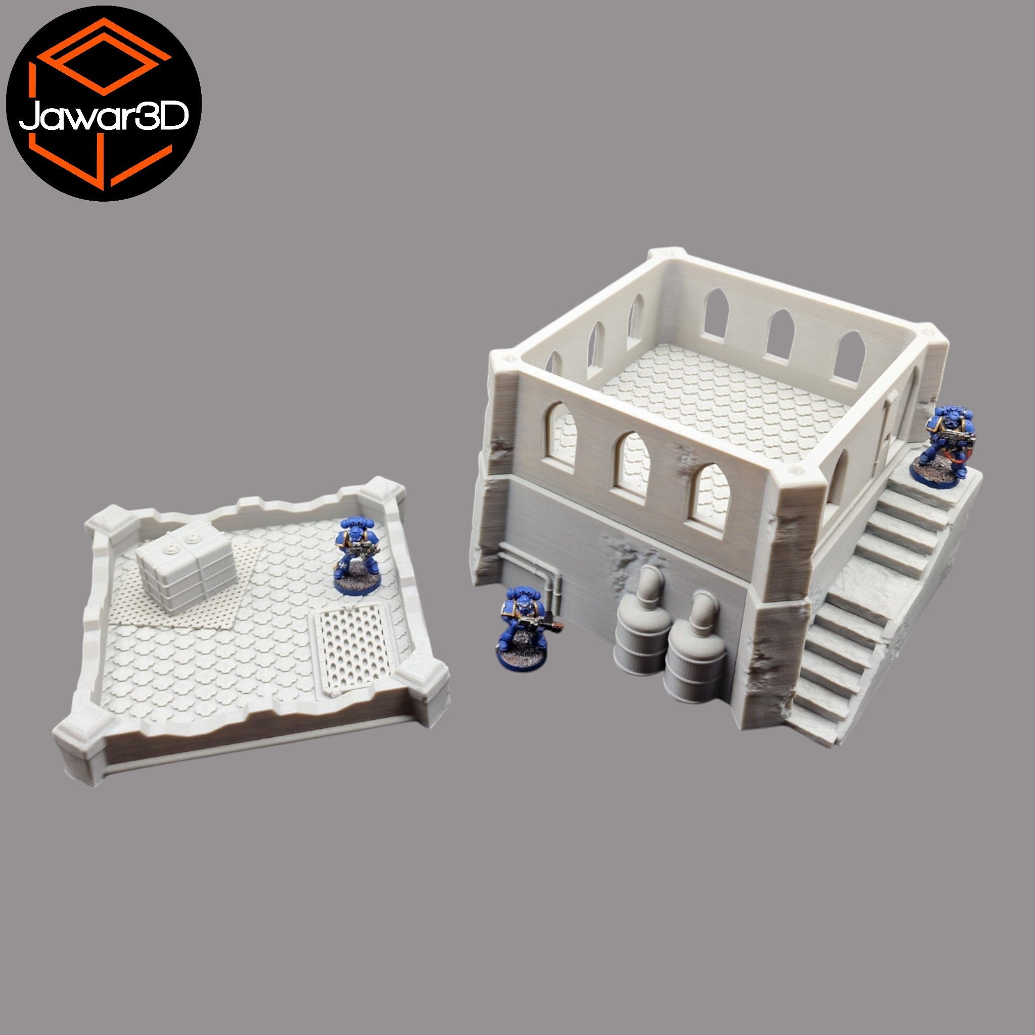 Korrin House #4 - 28mm Wargaming Scatter Terrain Scenery Tabletop Miniature Jawar3d