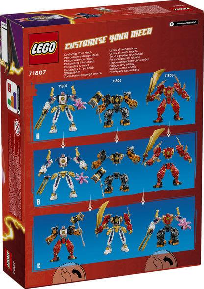 Lego Ninjago 71807 Sora's Elemental Tech Mech Playset for Ages 7 & Up Curious Minds