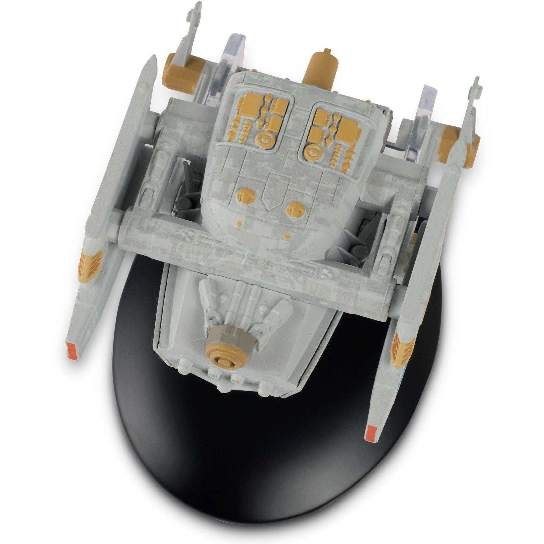 #140 Starfleet Federation Tug Starship Model Die Cast Ship (Eaglemoss / Star Trek) Real Merch