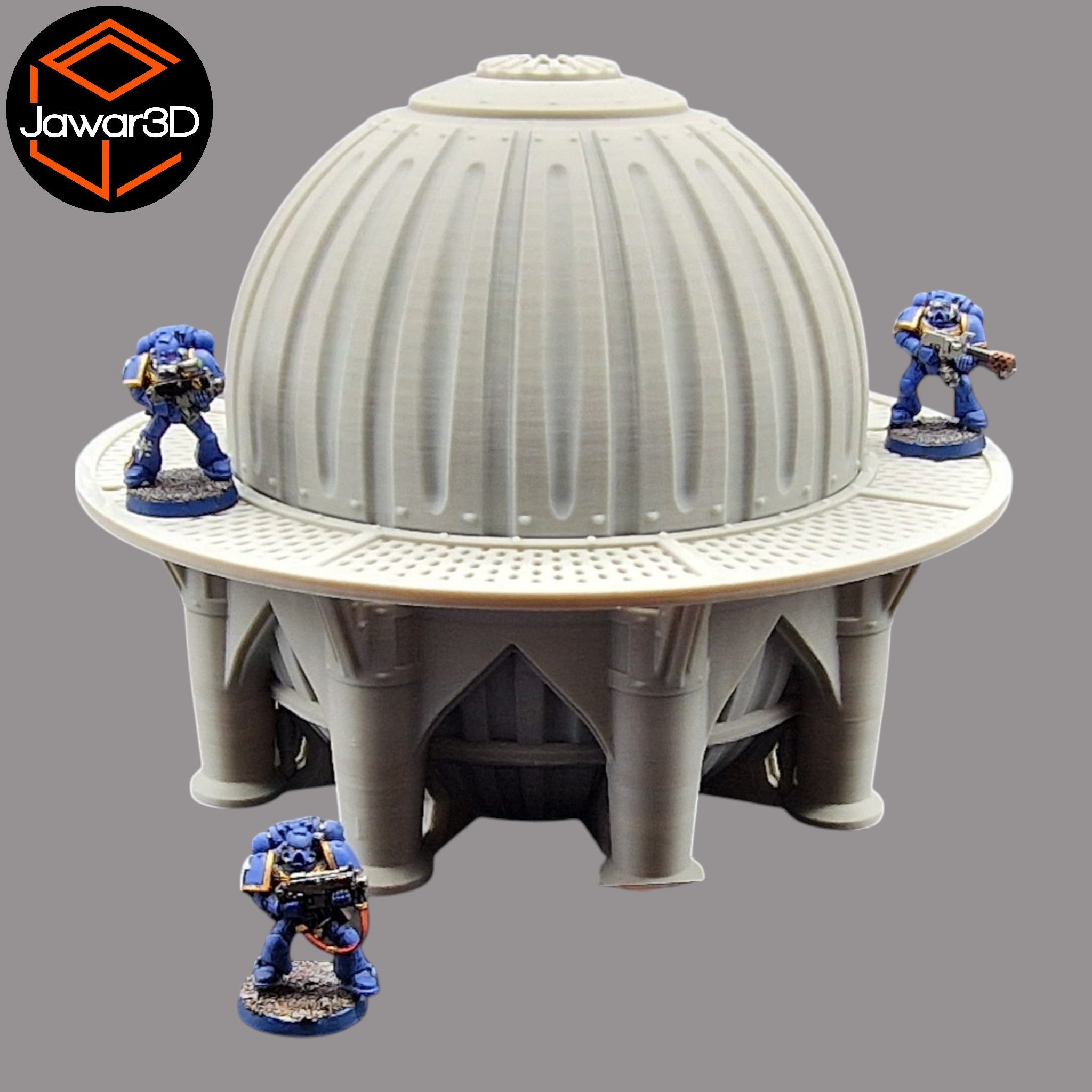 Korrin Silo - 28mm Wargaming Scatter Terrain Scenery Tabletop Miniature Jawar3d