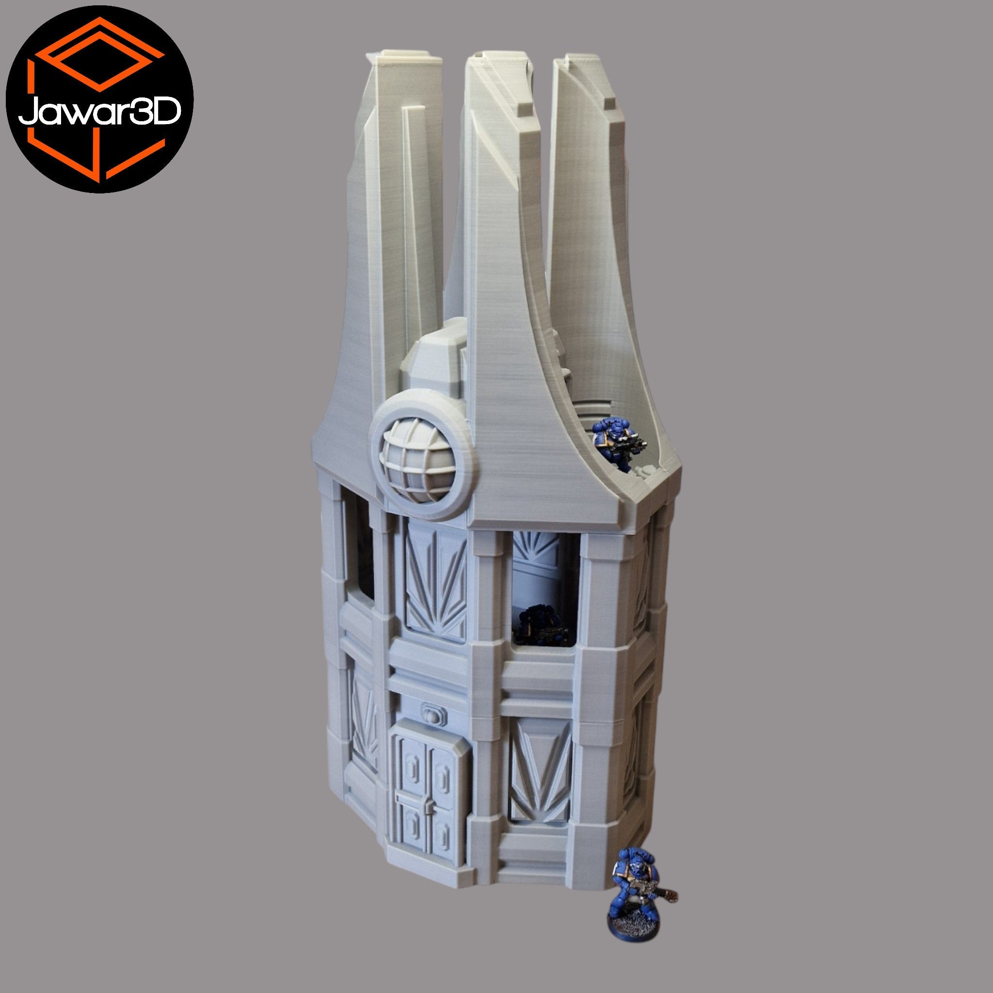Aric Tower (3 versions) - 28mm Wargaming Scatter Terrain Scenery Tabletop 2 Tier Jawar3d