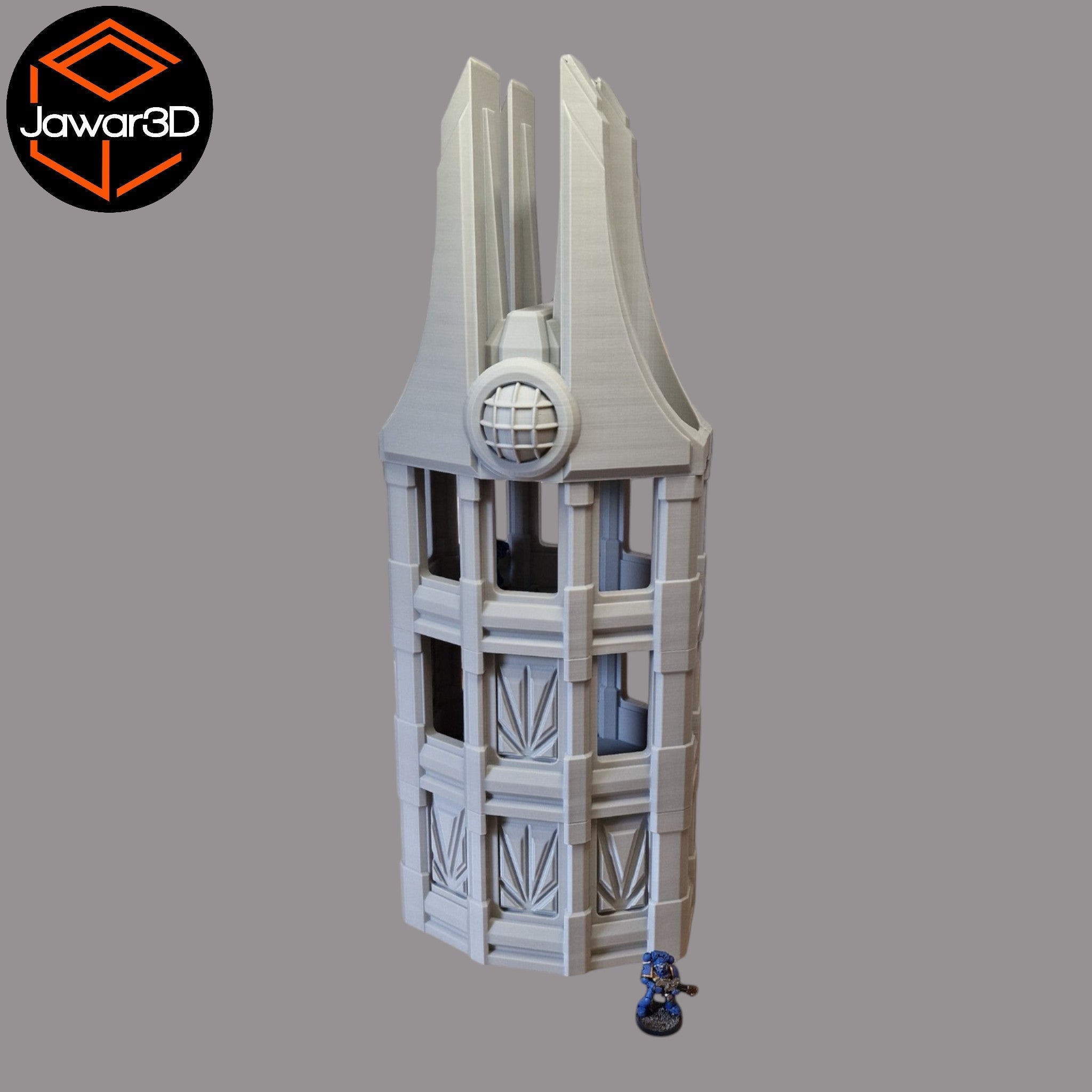 Aric Tower (3 versions) - 28mm Wargaming Scatter Terrain Scenery Tabletop 3 Tier Jawar3d
