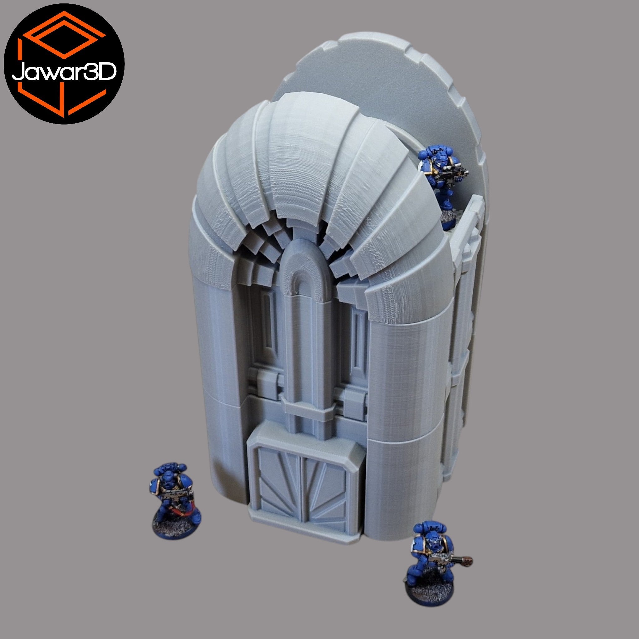 Aric Building (3 versions) - 28mm Wargaming Scatter Terrain Scenery Tabletop 2 Tier Jawar3d