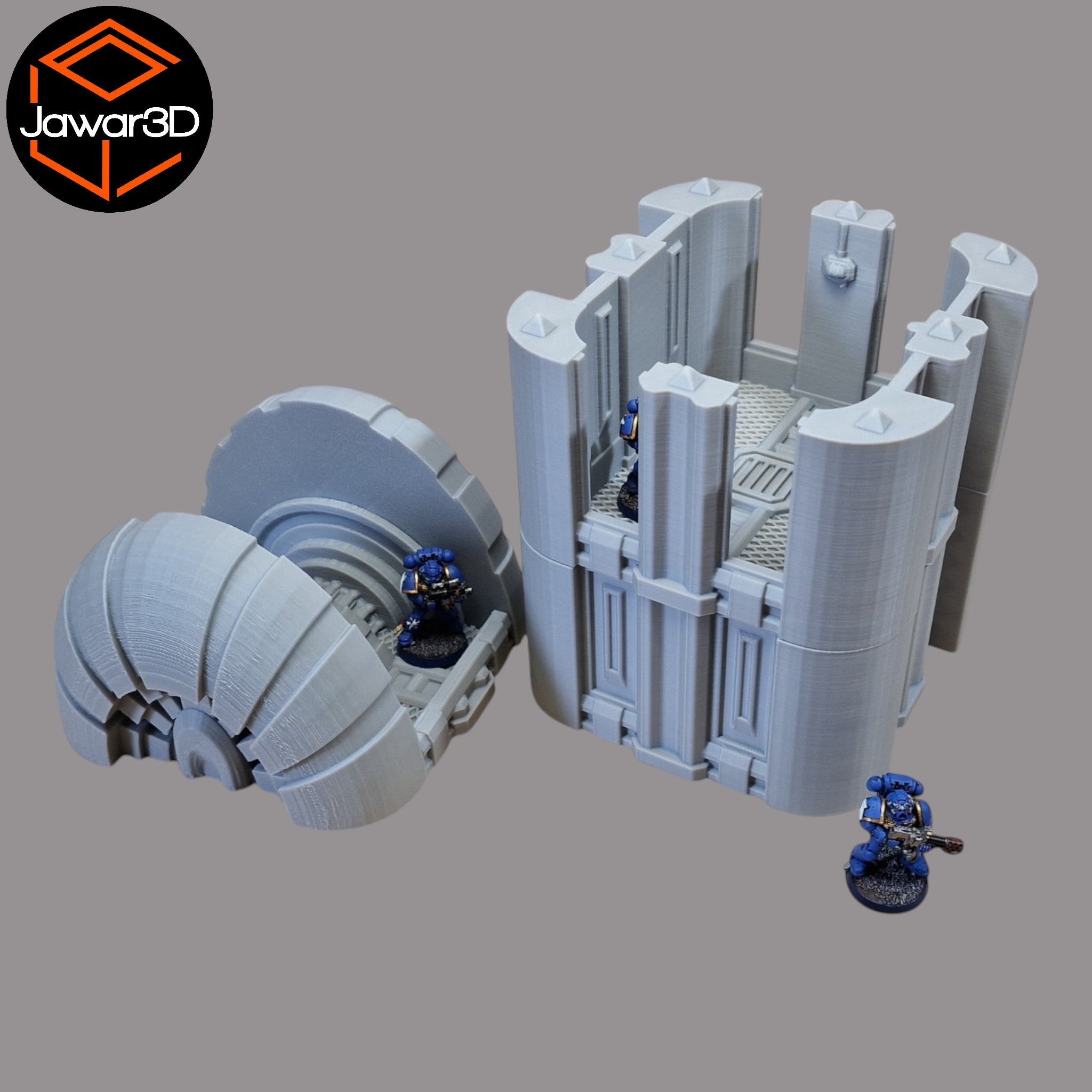 Aric Building (3 versions) - 28mm Wargaming Scatter Terrain Scenery Tabletop Jawar3d