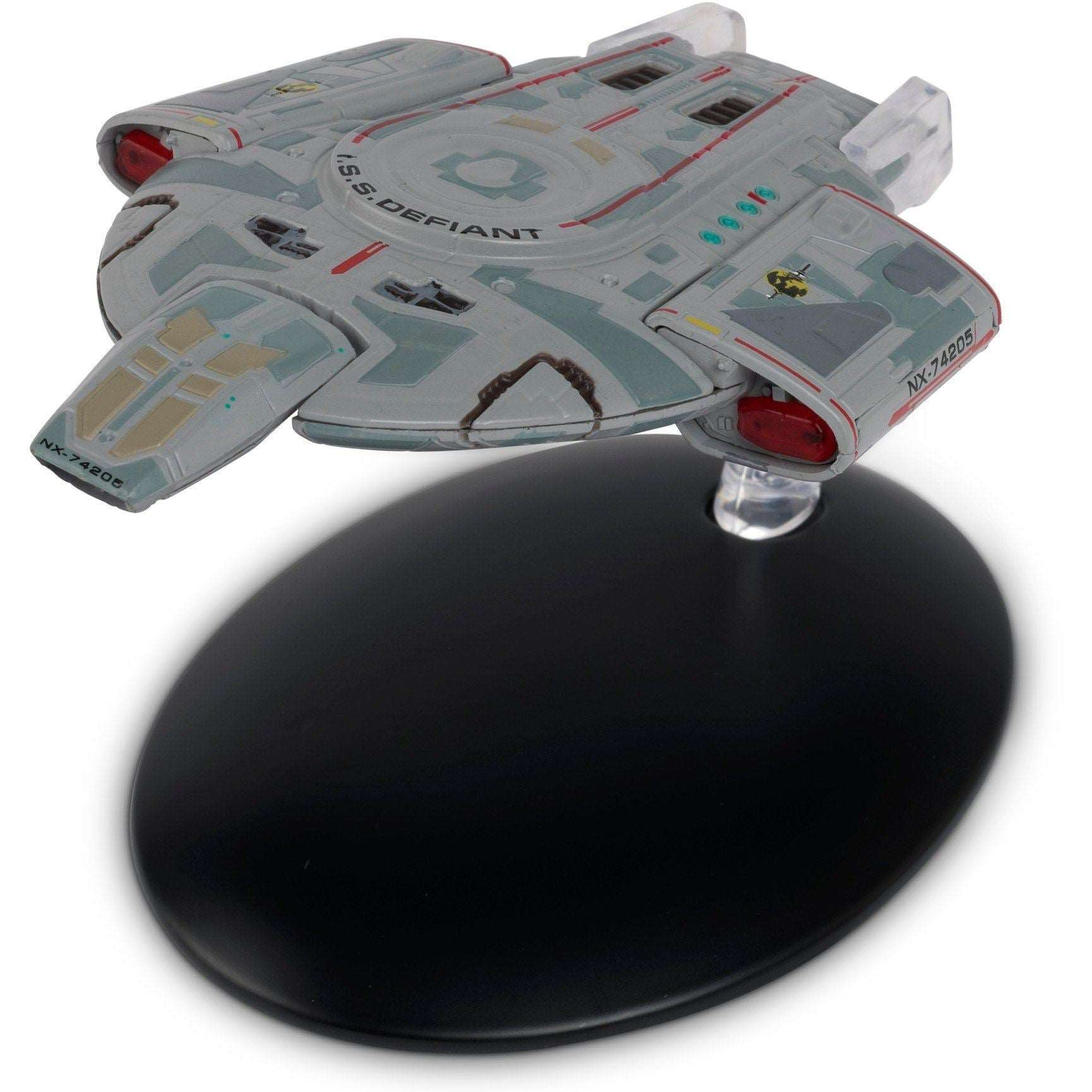 #04 I.S.S. Defiant NX-74205 (Mirror Issue M3) BONUS ISSUE Model Die Cast Ship (Eaglemoss / Star Trek) Real Merch
