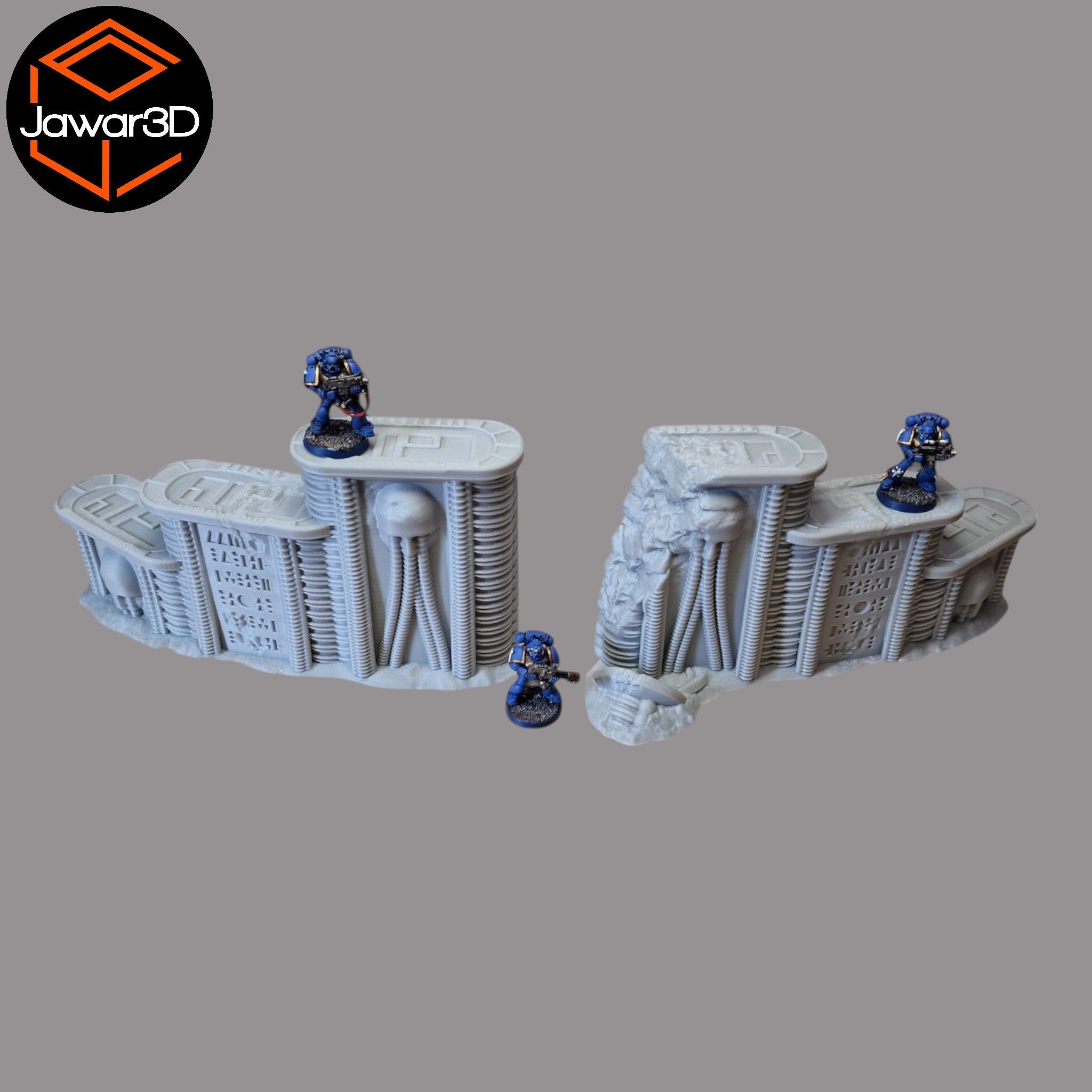 Lyra Stairs - 28mm Wargaming Scatter Terrain Scenery Tabletop Miniature Jawar3d