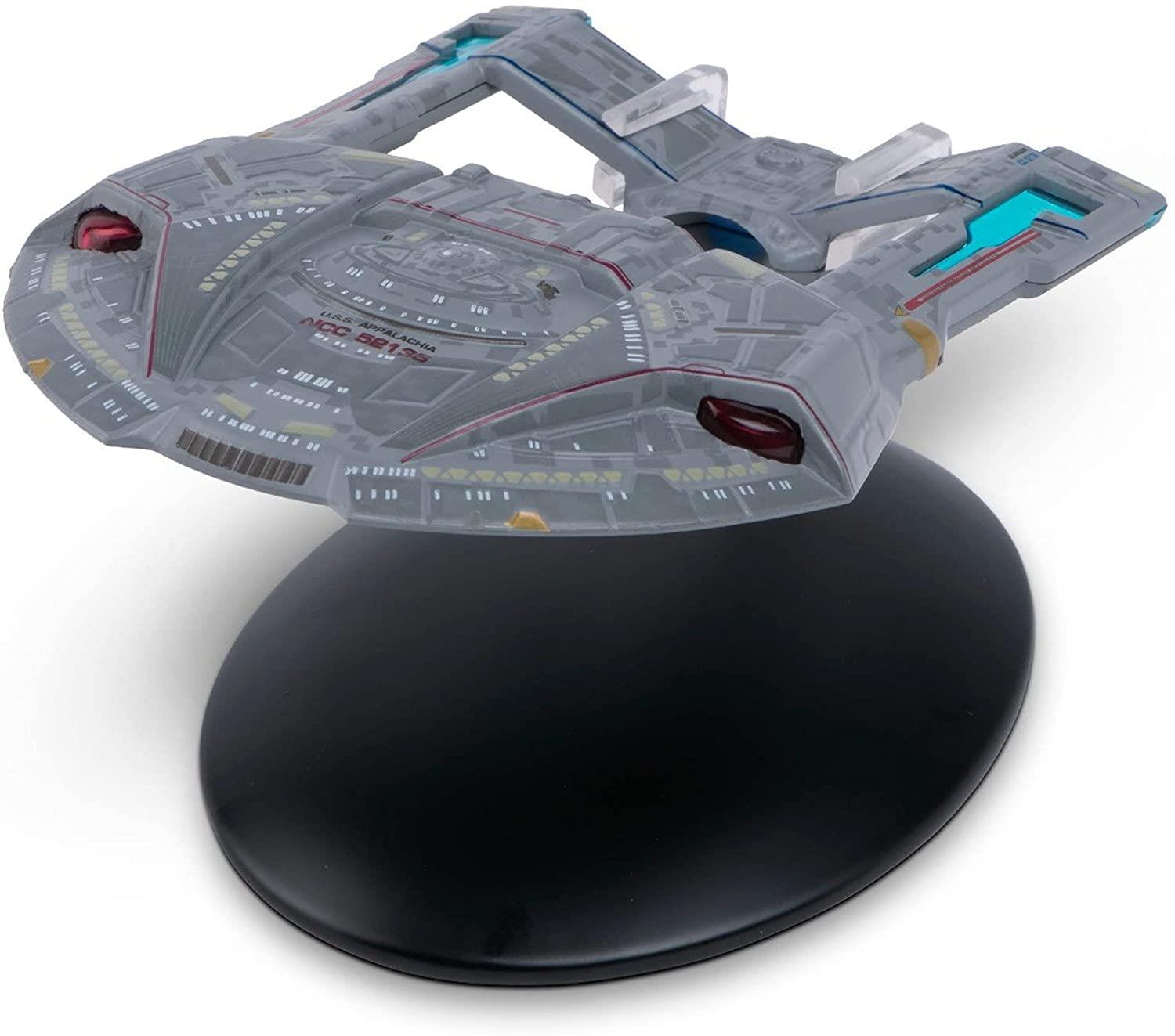 #54 / #05 Steamrunner-class (U.S.S. Appalachia NCC-52136) Wave 3 2021 Window Boxed Model Diecast Ship (Eaglemoss / Star Trek) Real Merch