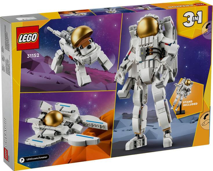 Lego Creator 3 in 1 31152 Space Astronaut Playset for Ages 9 and Up Curious Minds