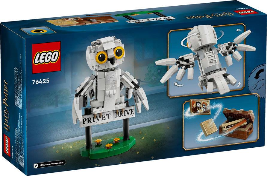 Lego Harry Potter 76425 Hedwig at 4 Privet Drive Toy for Ages 7 and Up Curious Minds