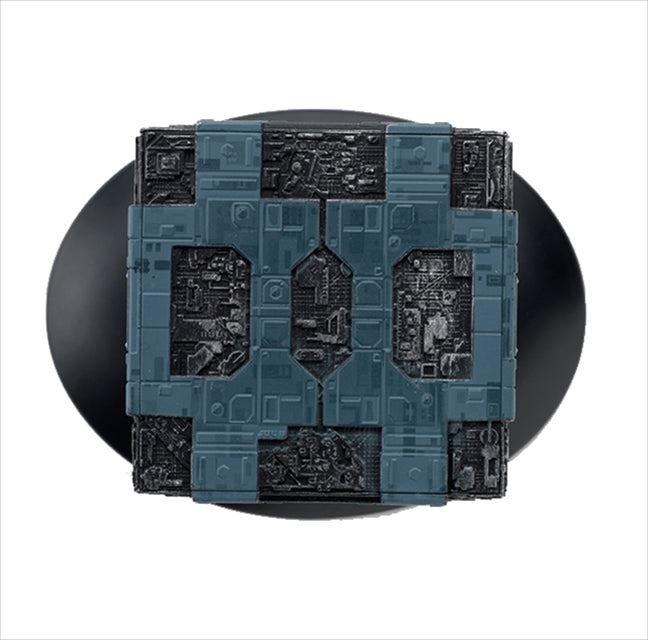 #58 Borg Tactical Cube Model Die Cast Ship (Eaglemoss / Star Trek) Real Merch