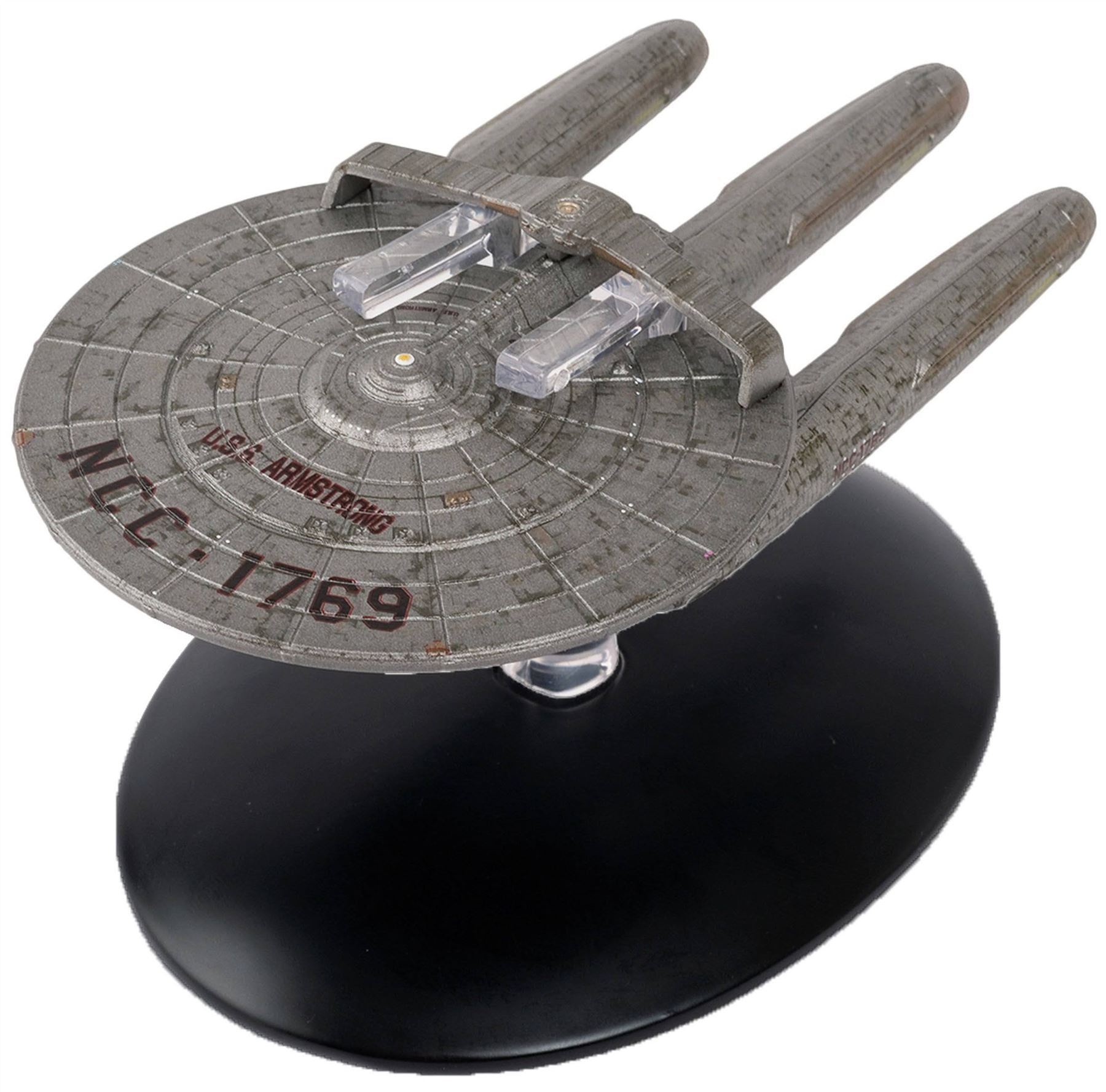 #26 U.S.S. Armstrong NCC-1769 (Armstrong-type) Model Diecast Ship BONUS ISSUE (Eaglemoss / Star Trek) Real Merch