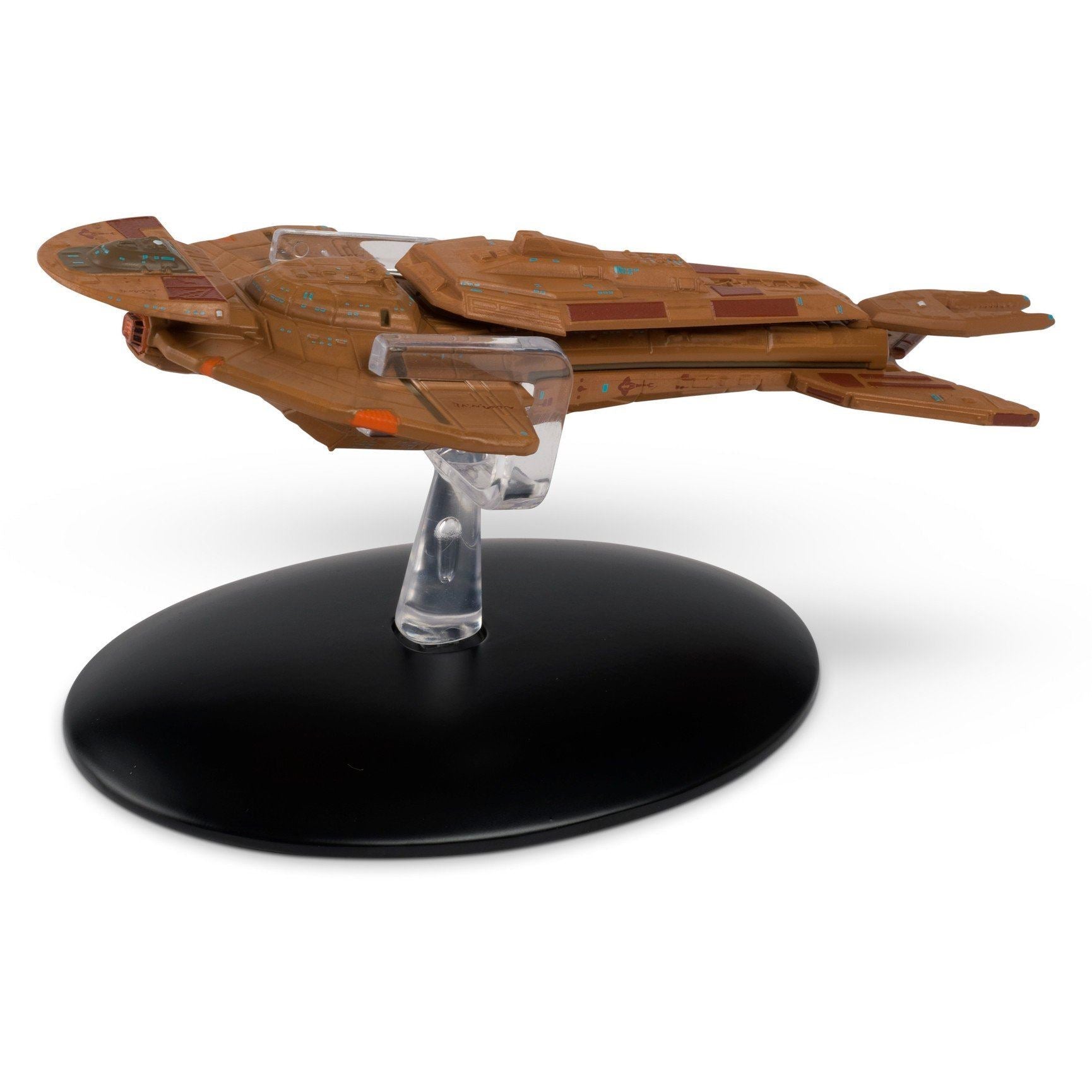 #136 Cardassian Keldon Class Cruiser Model Die Cast Ship (Eaglemoss / Star Trek) Real Merch