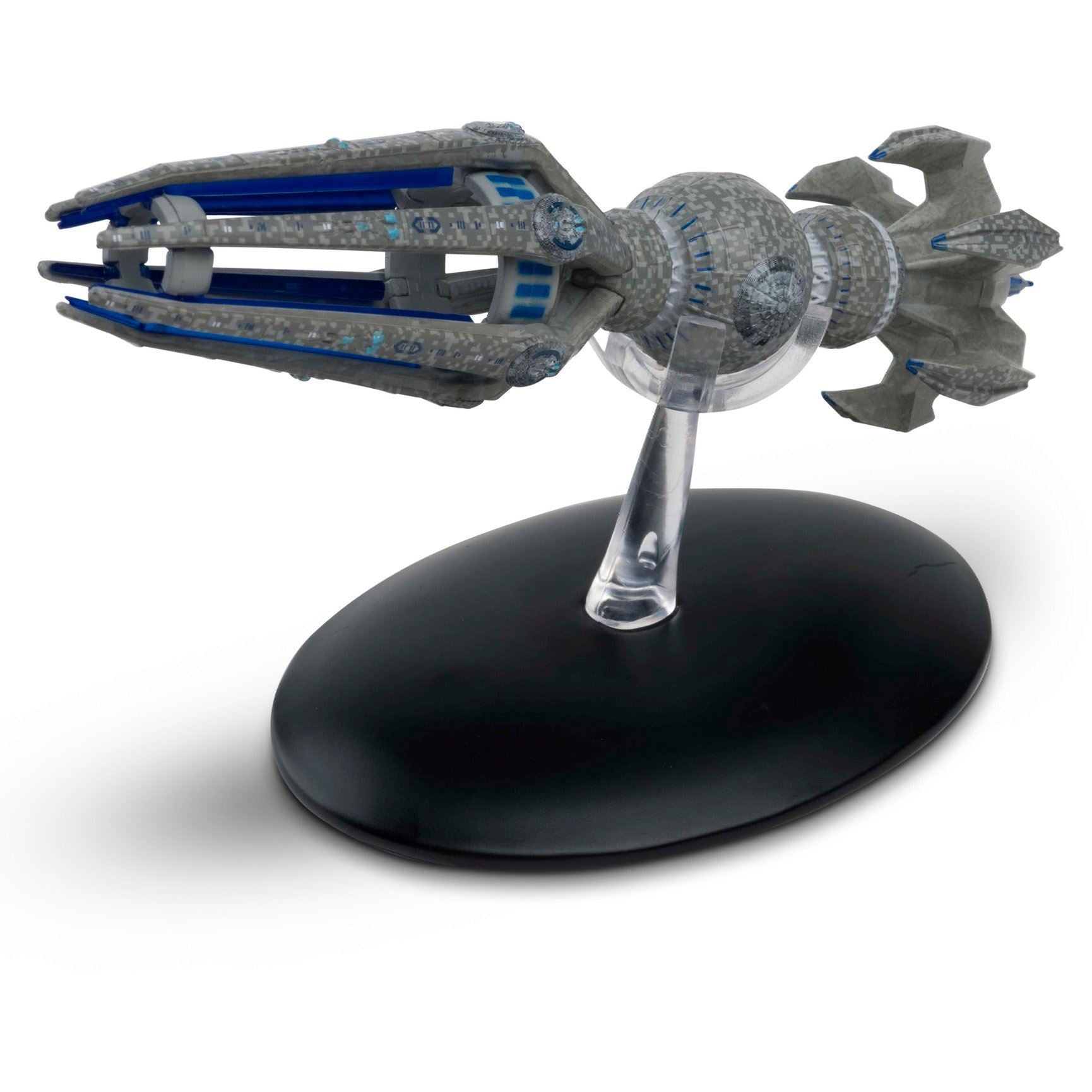 #22 Krenim Temporal Weapon Starship Model Die Cast Ship (Eaglemoss / Star Trek) Real Merch