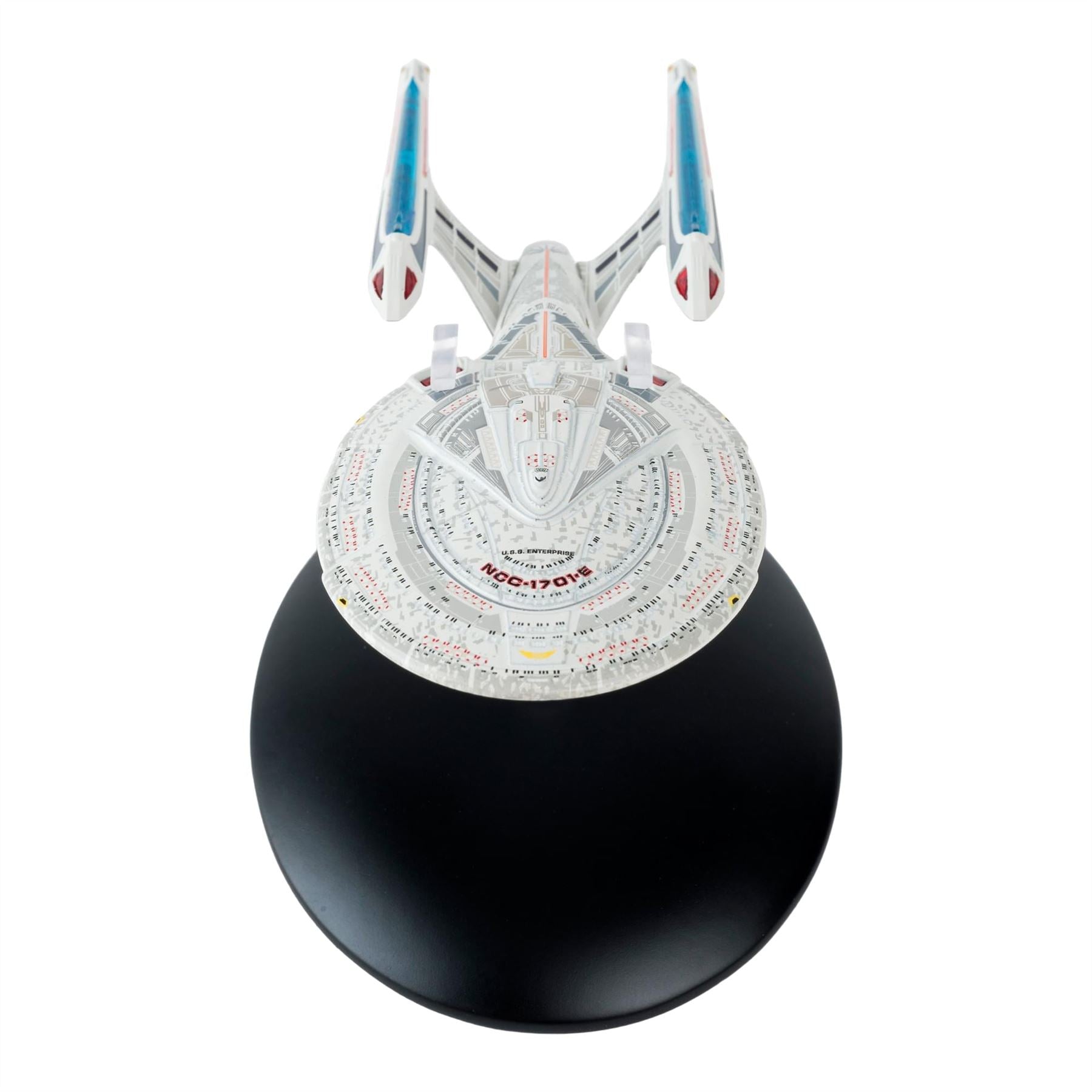 #08 U.S.S. Enterprise NCC-1701-E (Sovereign-class) Diecast Model Ship (Eaglemoss / Star Trek) Real Merch