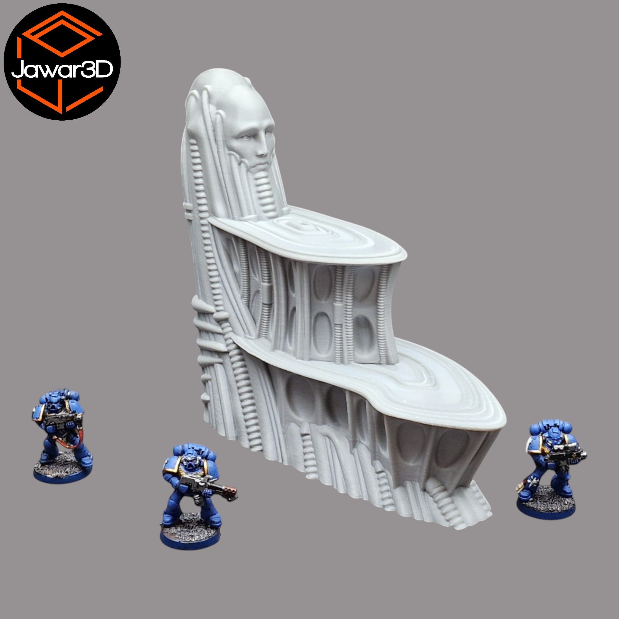 Lyra Balcony - 28mm Wargaming Scatter Terrain Scenery Tabletop Miniature Jawar3d
