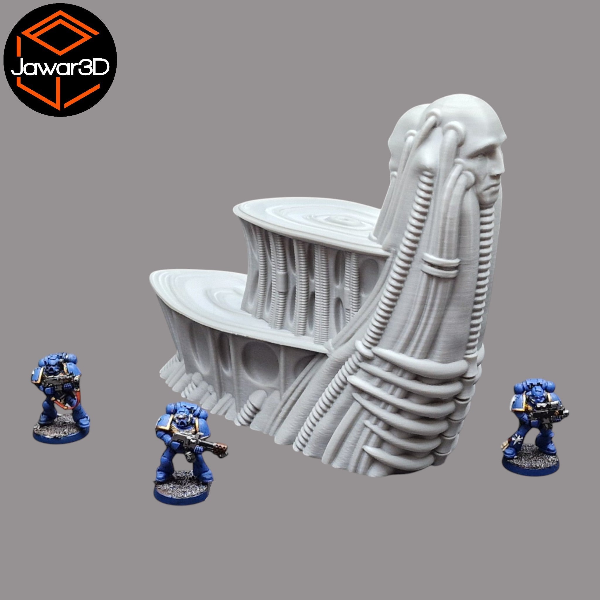 Lyra Balcony - 28mm Wargaming Scatter Terrain Scenery Tabletop Miniature Jawar3d