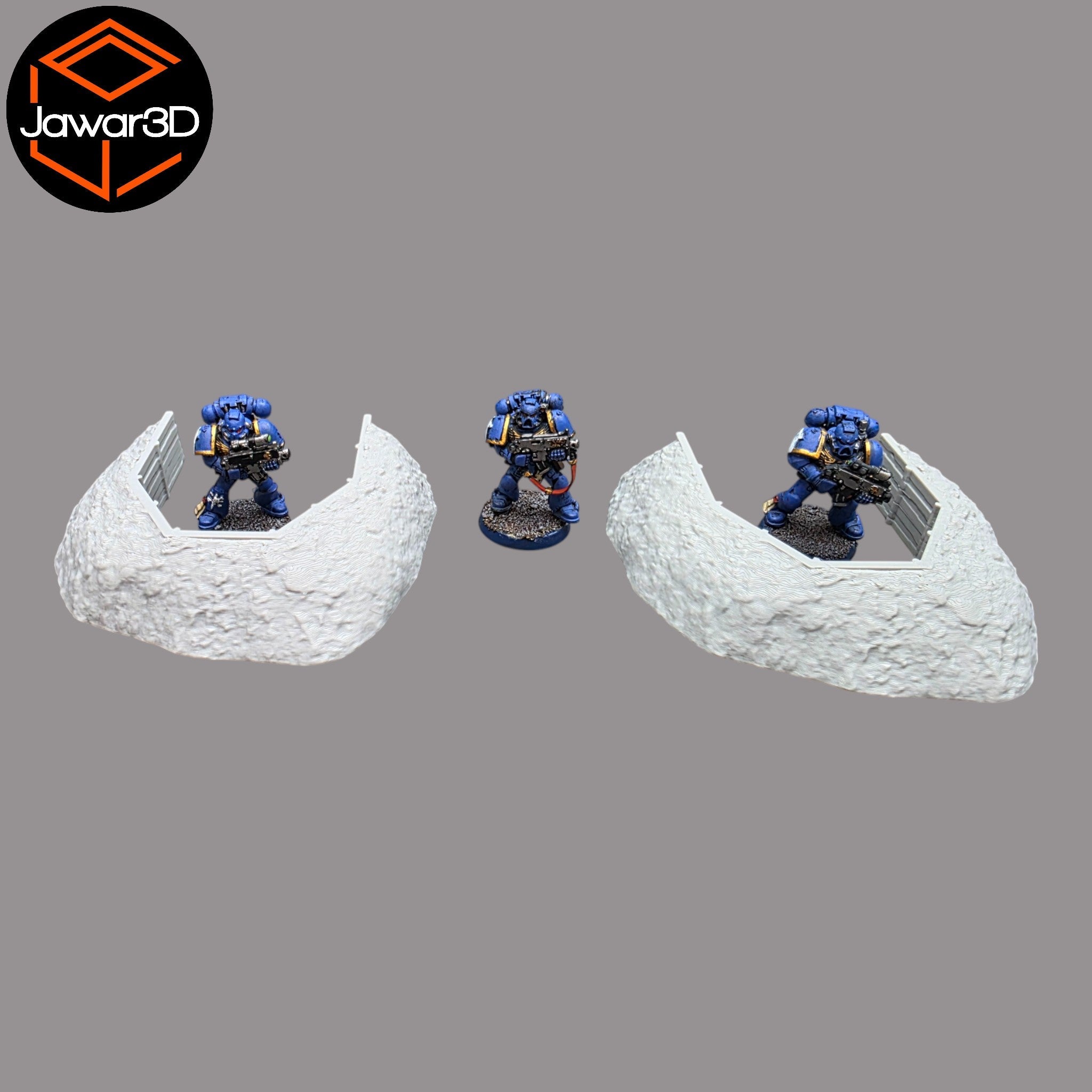 Emplacement -28mm Wargaming Scatter Terrain Scenery Tabletop Miniature Jawar3d