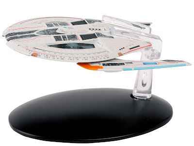 #17 U.S.S. Edison NCC-95160 Federation Temporal Warship Model Diecast Ship STO (Eaglemoss / Star Trek) Real Merch