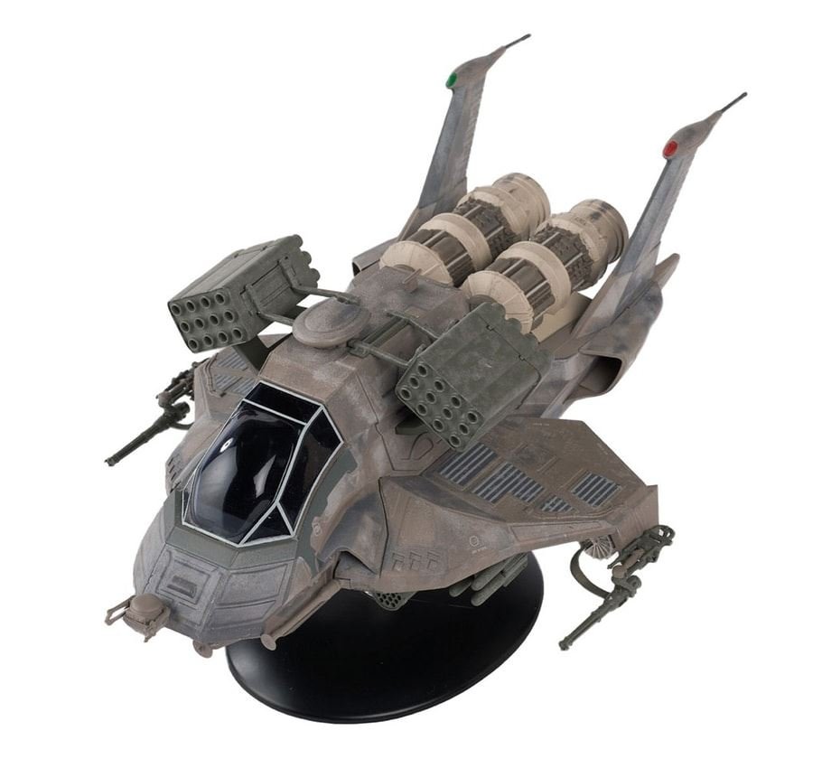 #20 Heavy Raptor Diecast Model Ship (Battlestar Galactica / Eaglemoss) Real Merch