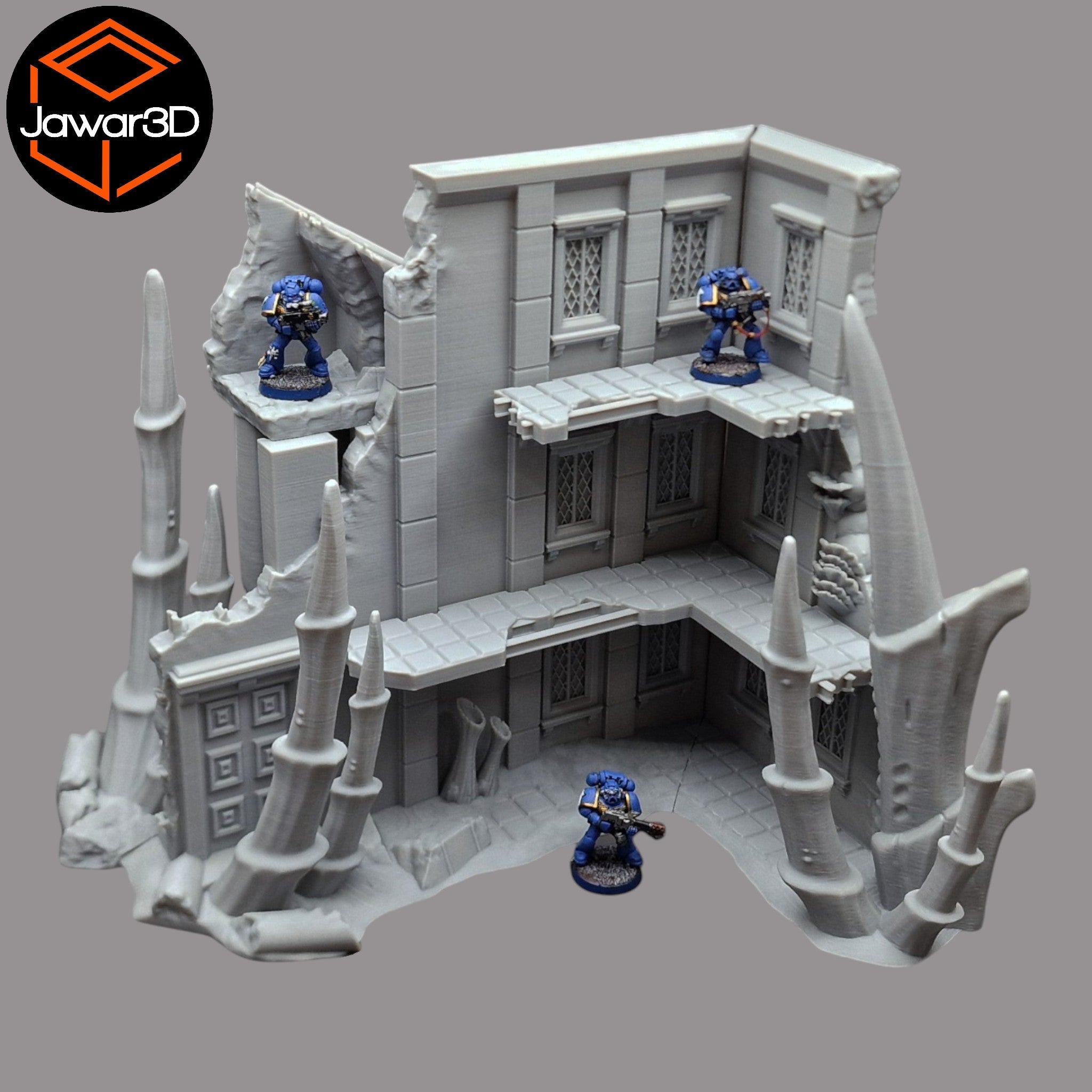 Thalor Wreck #5 - 28mm Wargaming Scatter Terrain Scenery Tabletop Miniature Jawar3d