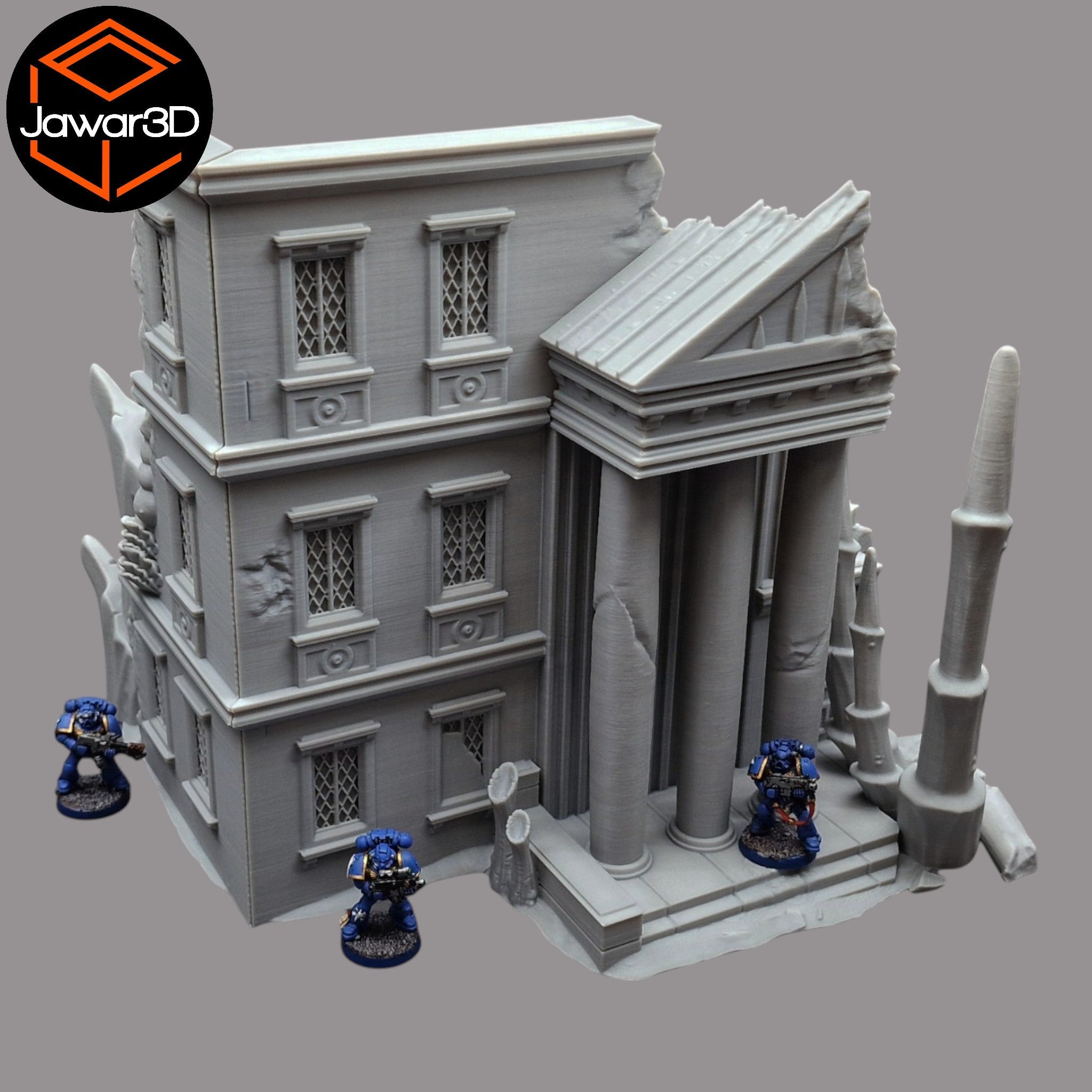 Thalor Wreck #5 - 28mm Wargaming Scatter Terrain Scenery Tabletop Miniature Jawar3d
