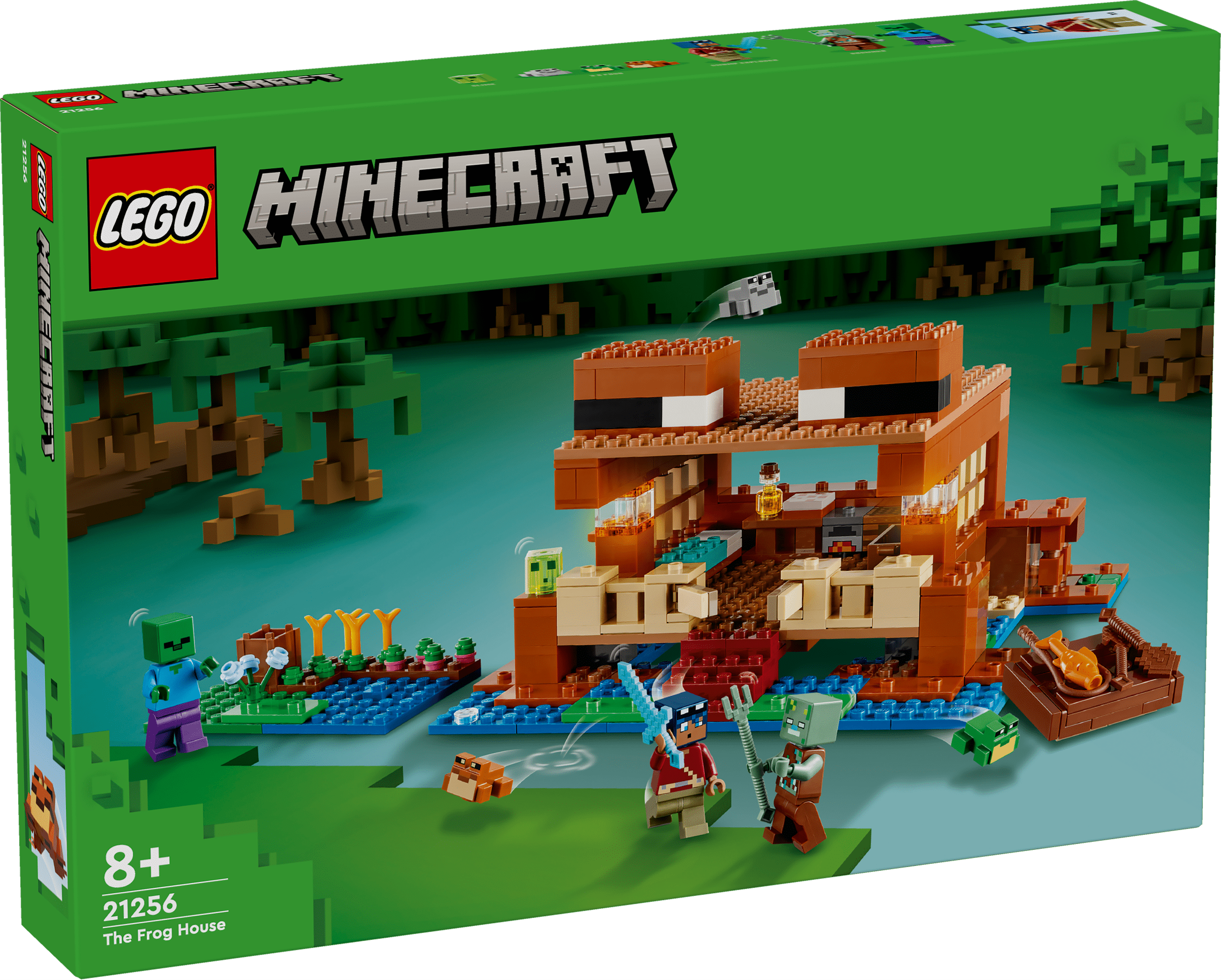 Lego Minecraft 21256 The Frog House Buildable Playset for Ages 8 & Up Curious Minds