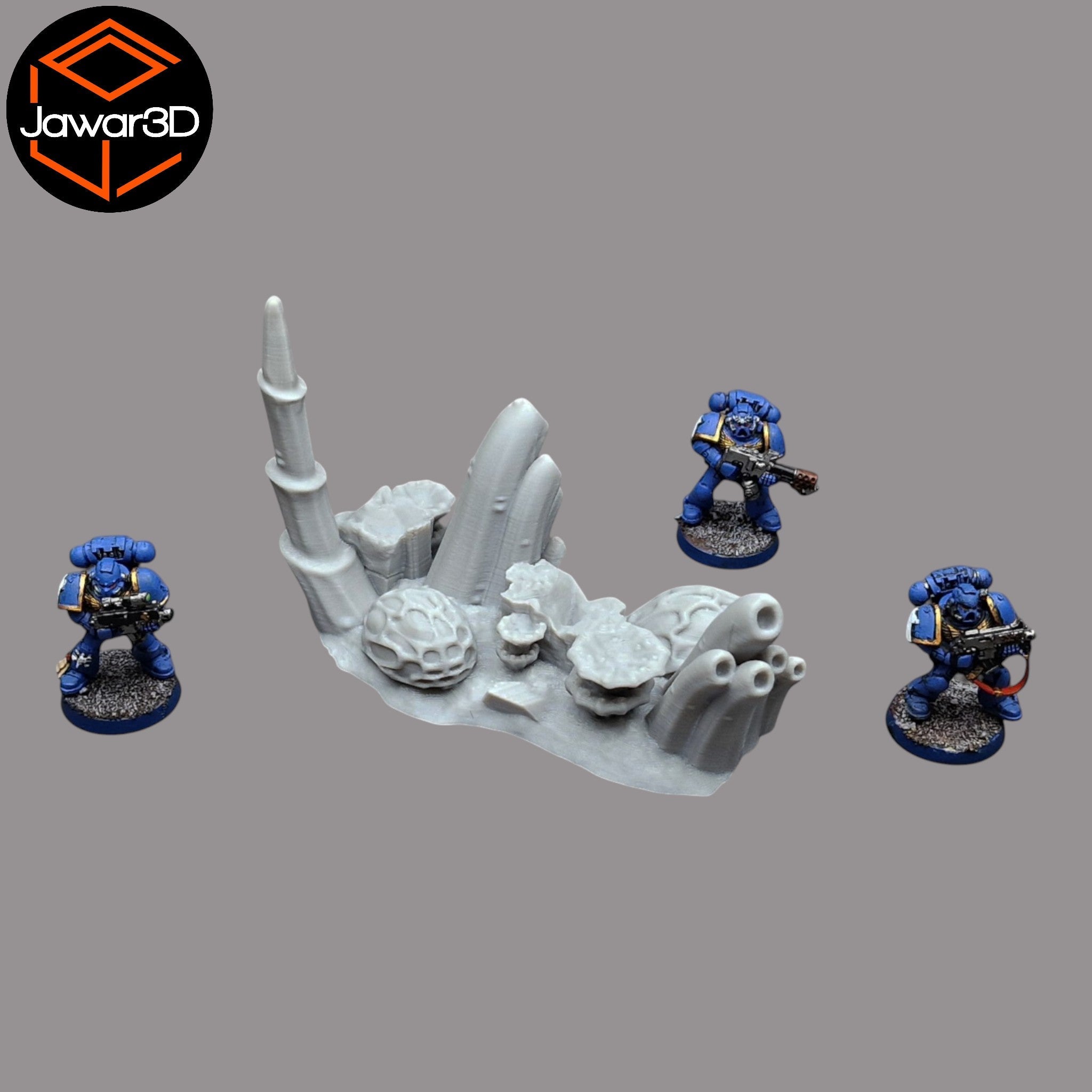 Thalor Terrain #2 - 28mm Wargaming Scatter Terrain Scenery Tabletop Miniature Jawar3d