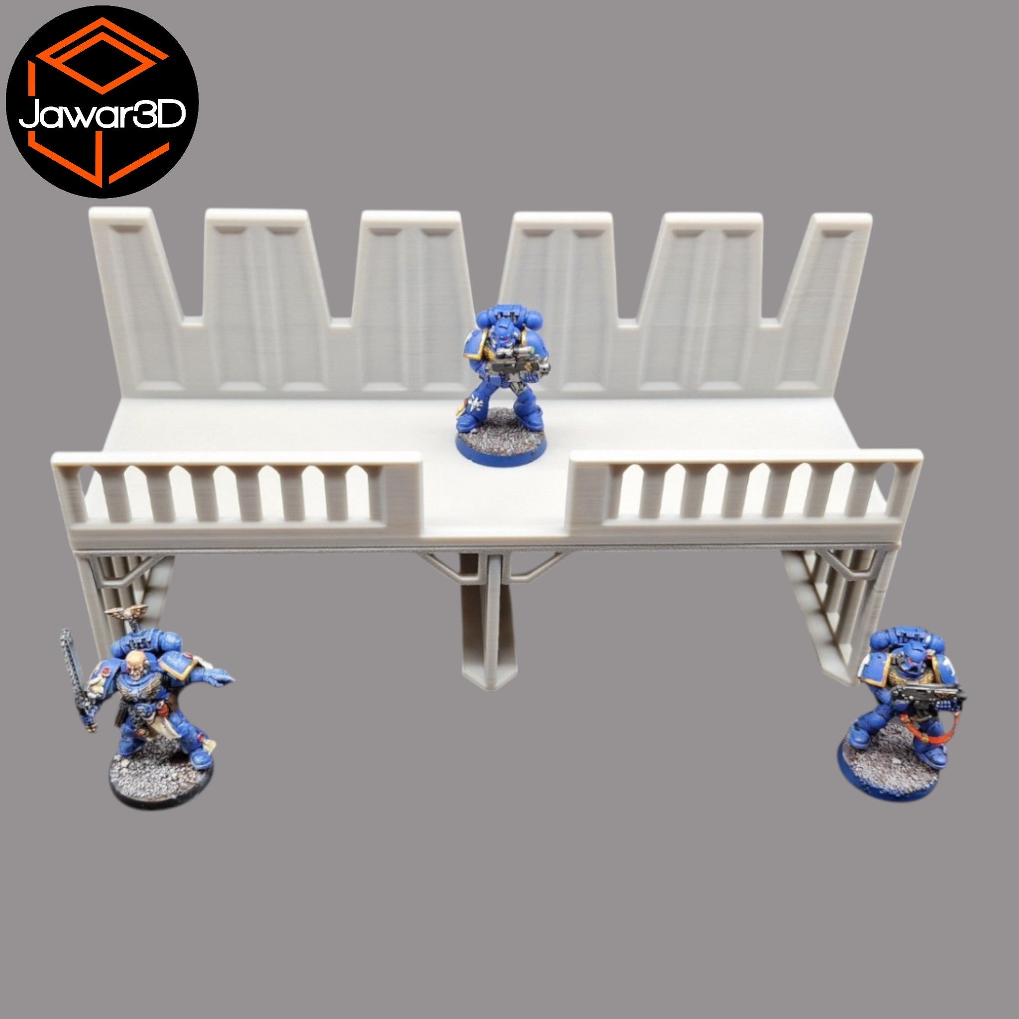 Base Wall - 28mm Wargaming Scatter Terrain Scenery Tabletop Miniature Jawar3d