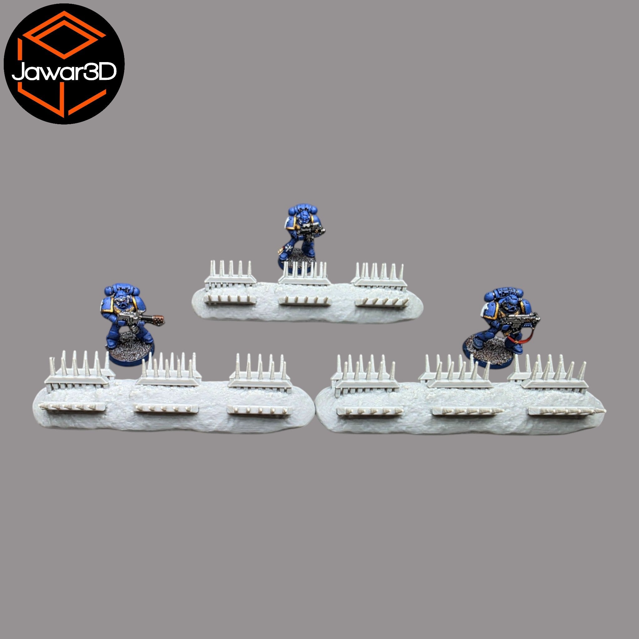 Buried Traps x3 - 28mm Wargaming Scatter Terrain Scenery Tabletop Miniature Jawar3d