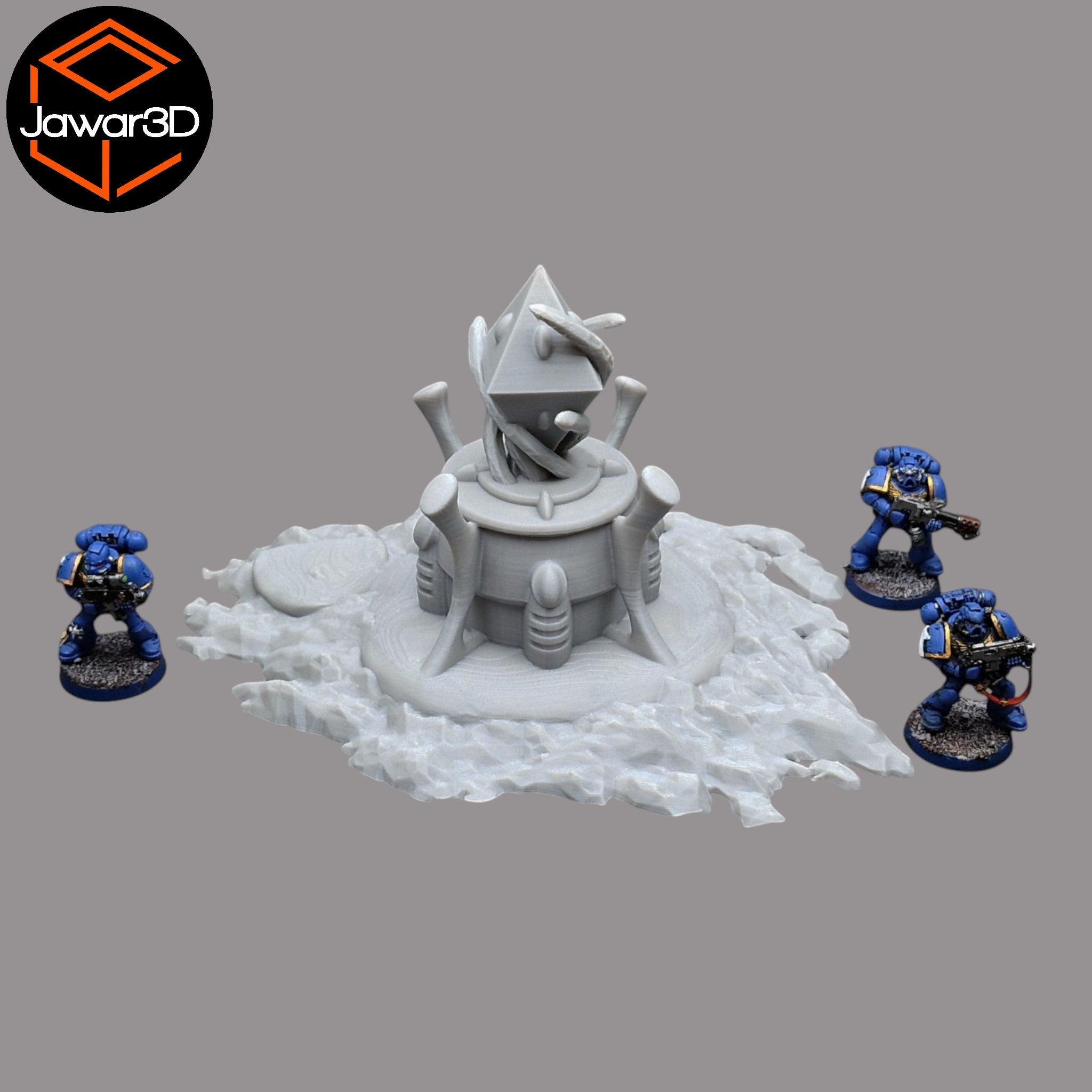 Eldrin Obelisk - 28mm Wargaming Scatter Terrain Scenery Tabletop Miniature Jawar3d