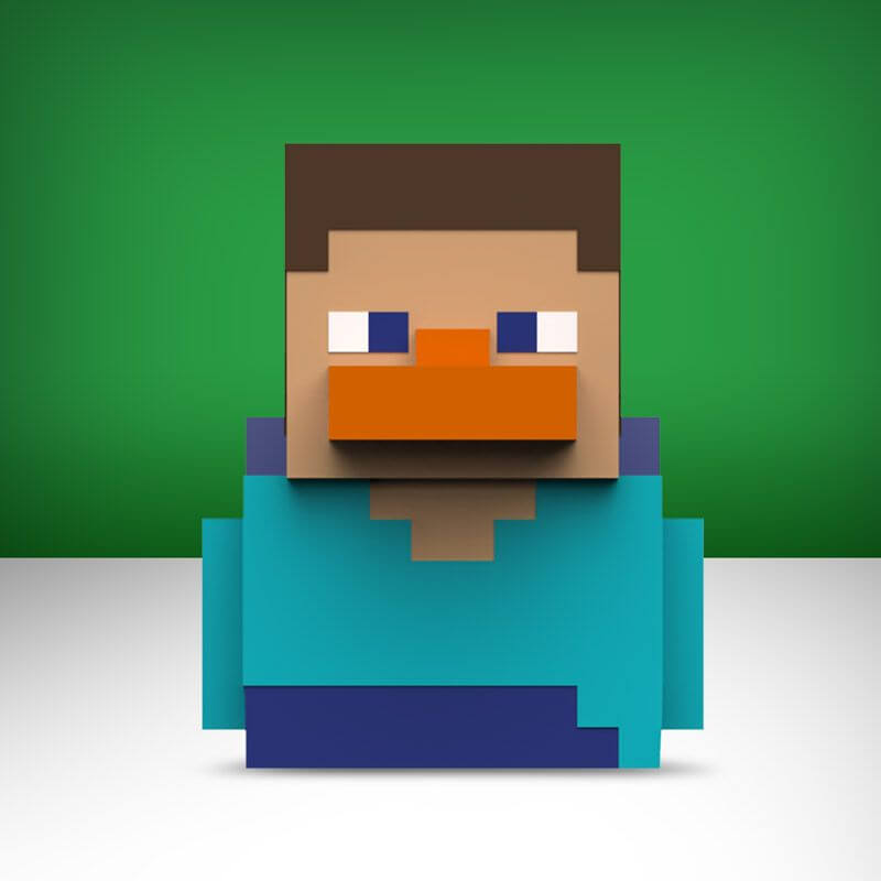 Minecraft Tubbz 1st Edition Steve Tubbz