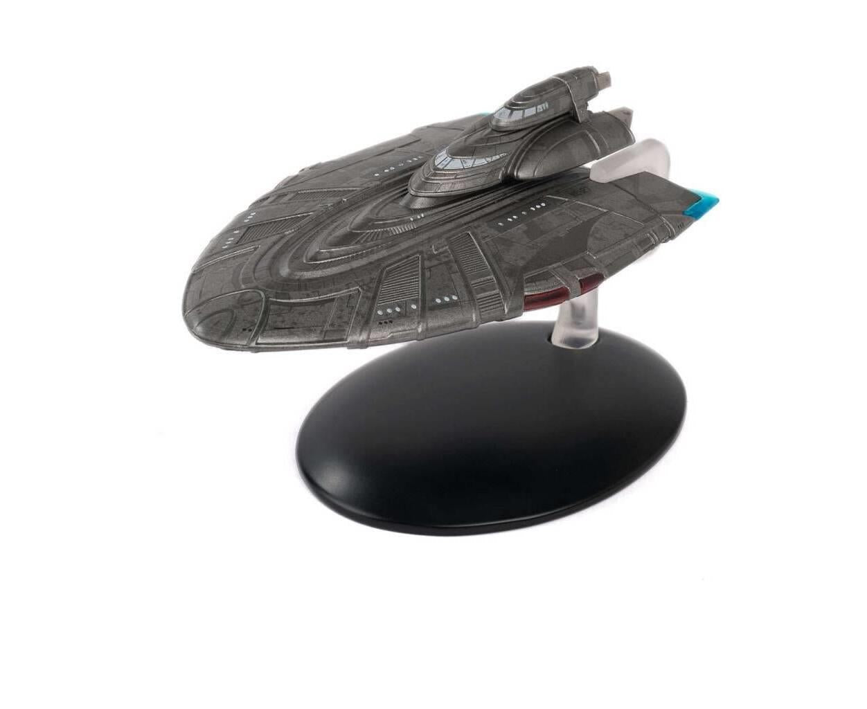 #160 United Earth Sarajevo Type Model Diecast Ship STDC160 (Eaglemoss / Star Trek) Real Merch