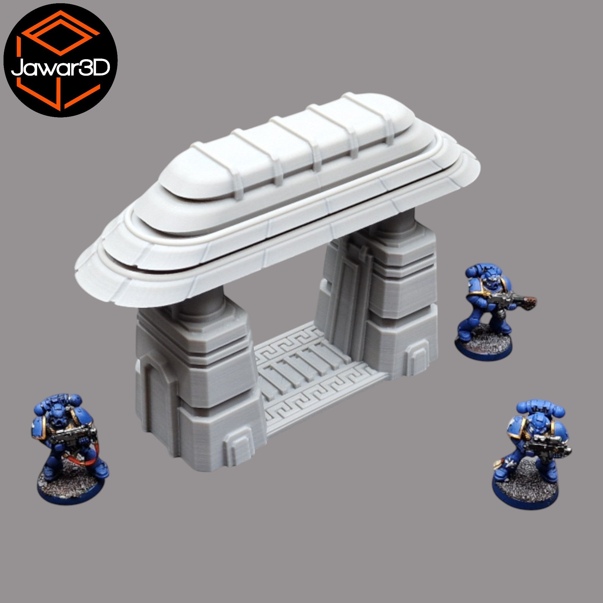 Eldrin Gate - 28mm Wargaming Scatter Terrain Scenery Tabletop Miniature Jawar3d