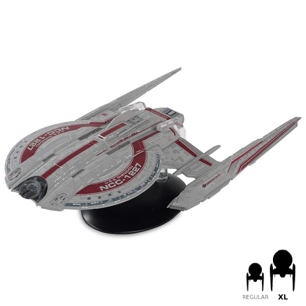 #22 U.S.S. Shenzhou NCC-1227 XL EDITION Discovery Starship Model Diecast Ship (Eaglemoss / Star Trek) Real Merch