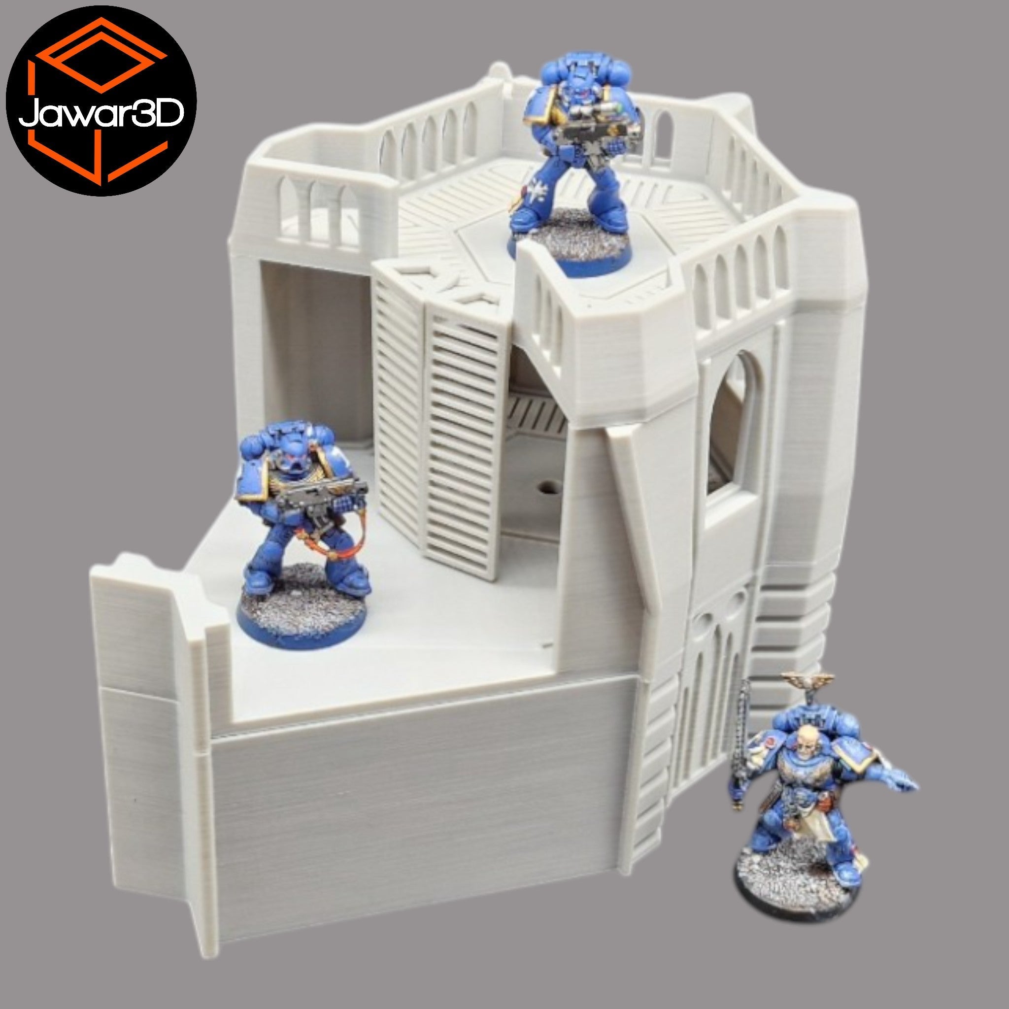 Base Tower Corner - 28mm Wargaming Scatter Terrain Scenery Tabletop Miniature Jawar3d