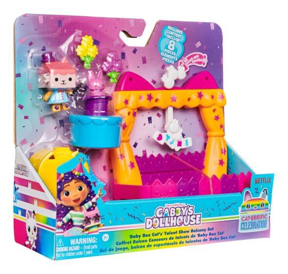 Gabby's Dollhouse - Baby Box Cat's Talent Show Spin Master Toys