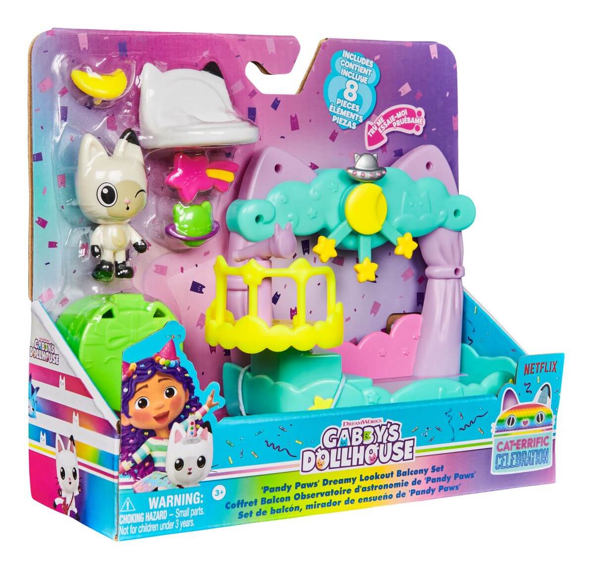Gabby's Dollhouse - Pandy Paws Dreamy Lookout Spin Master Toys