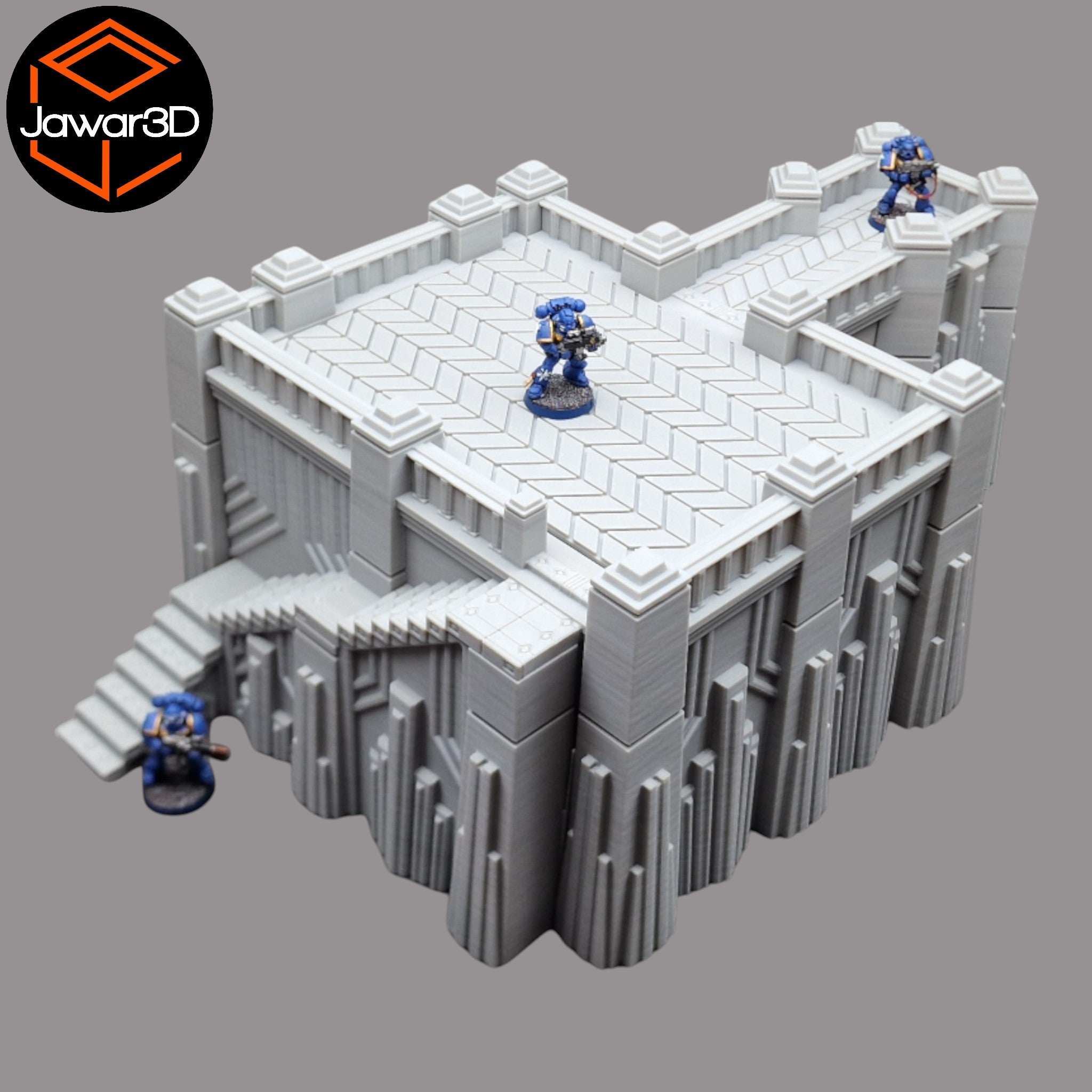 Sylas Balcony - 28mm Wargaming Scatter Terrain Scenery Tabletop Miniature Jawar3d