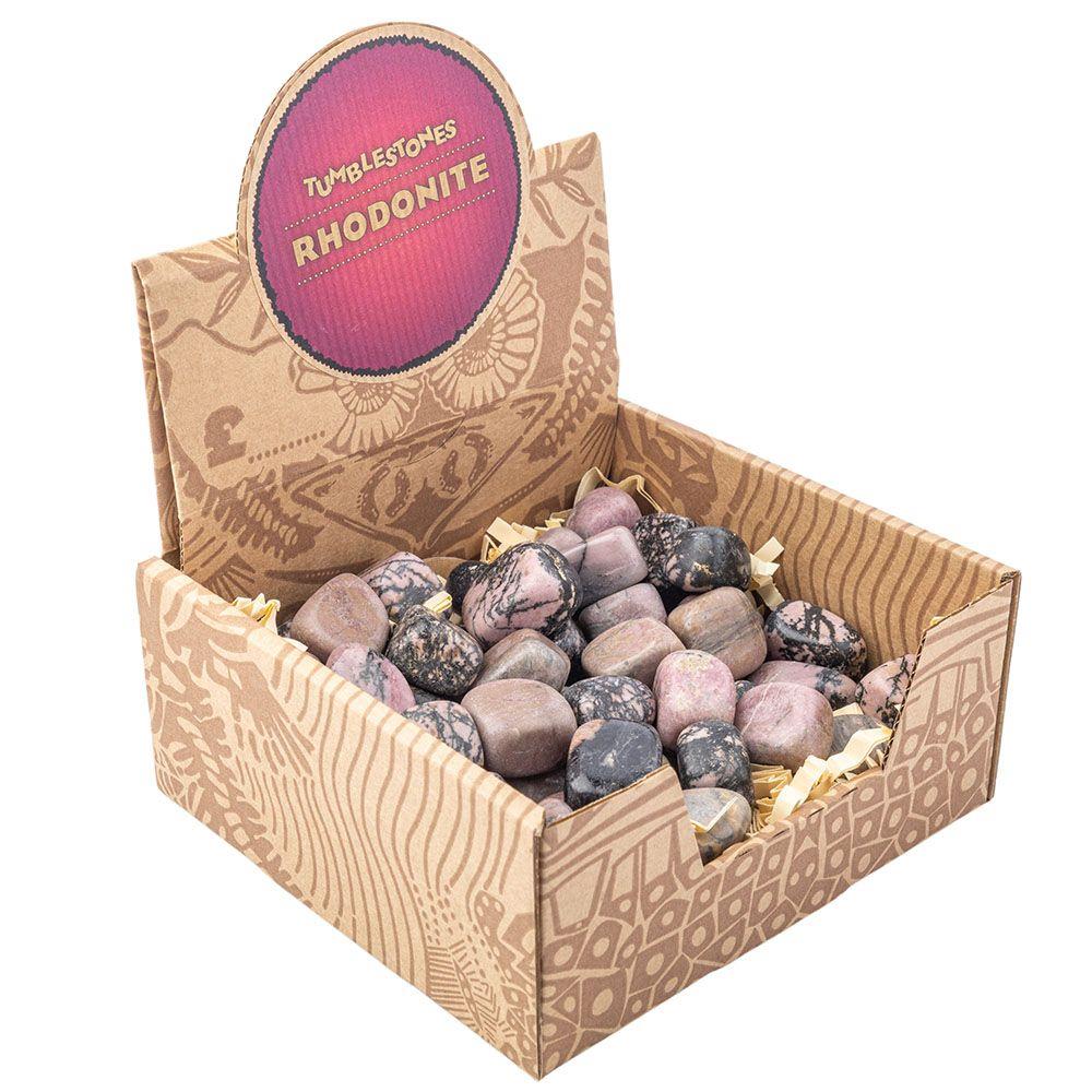 Rhodonite Tumblestone Curious Minds