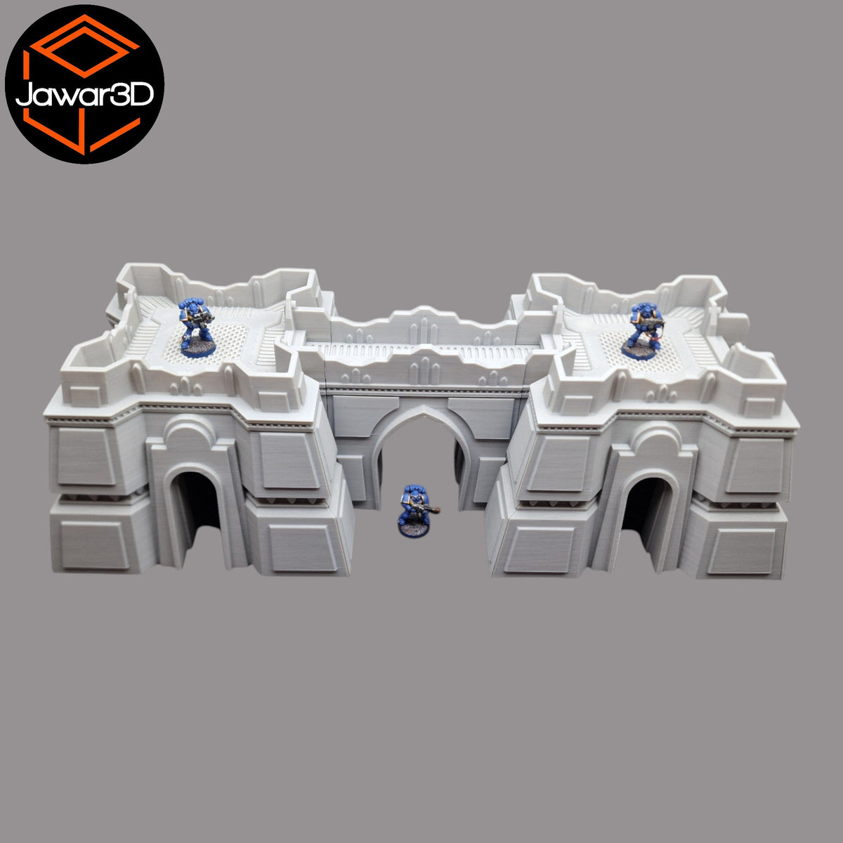 Korrin Fortress Modular Set - 28mm Wargaming Scatter Terrain Scenery Tabletop Jawar3d