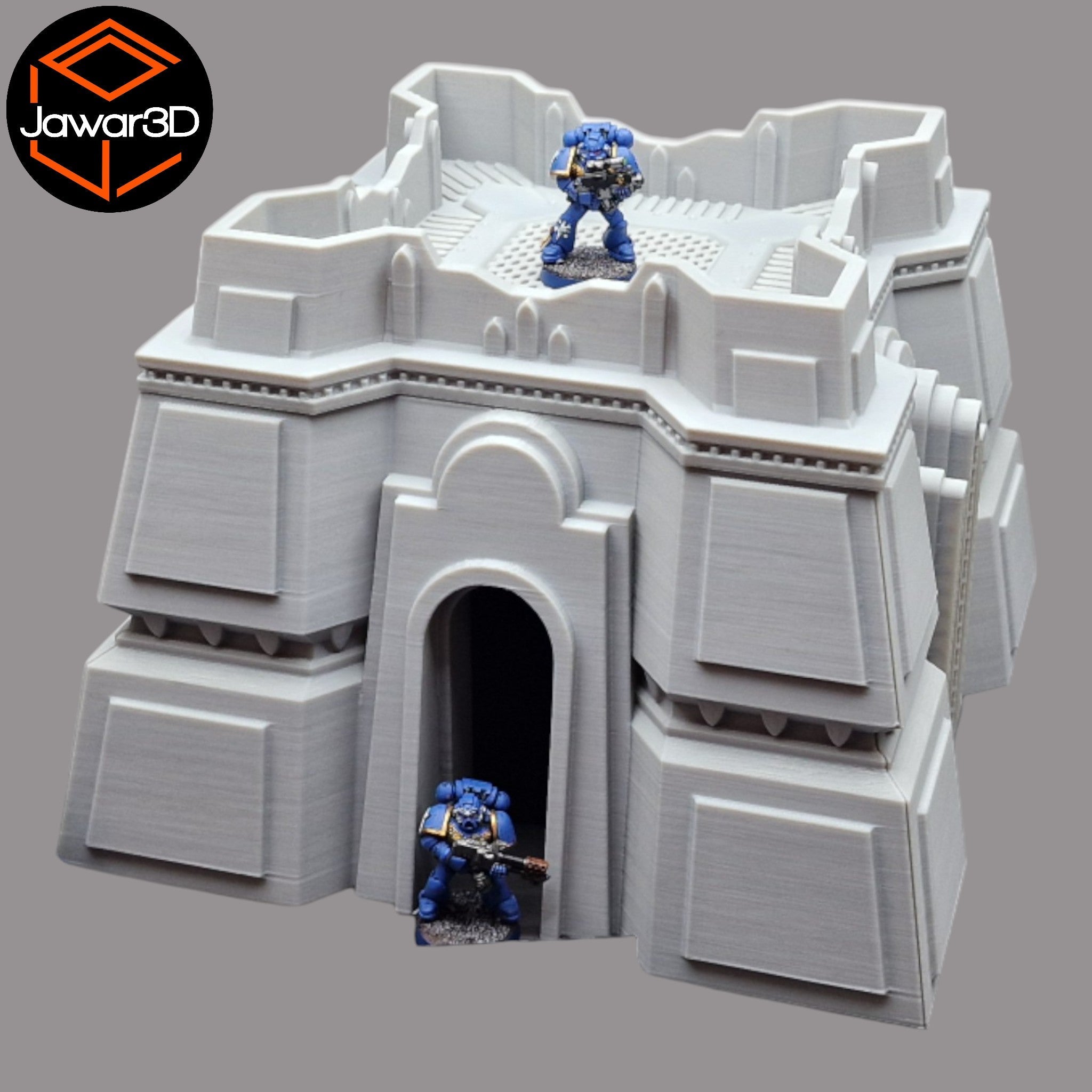 Korrin Fortress Tower - 28mm Wargaming Scatter Terrain Scenery Tabletop No Openings Jawar3d