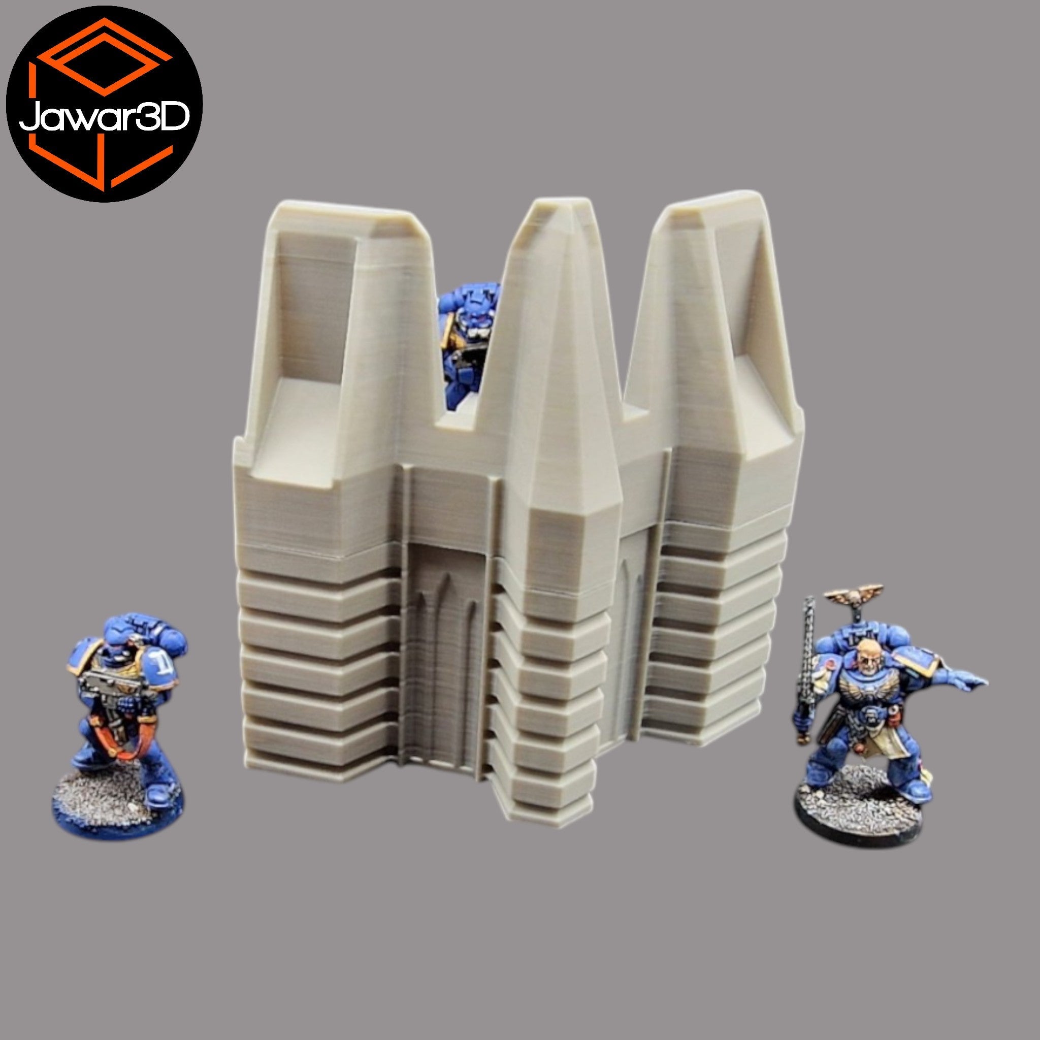 Base Corner - 28mm Wargaming Scatter Terrain Scenery Tabletop Miniature Jawar3d