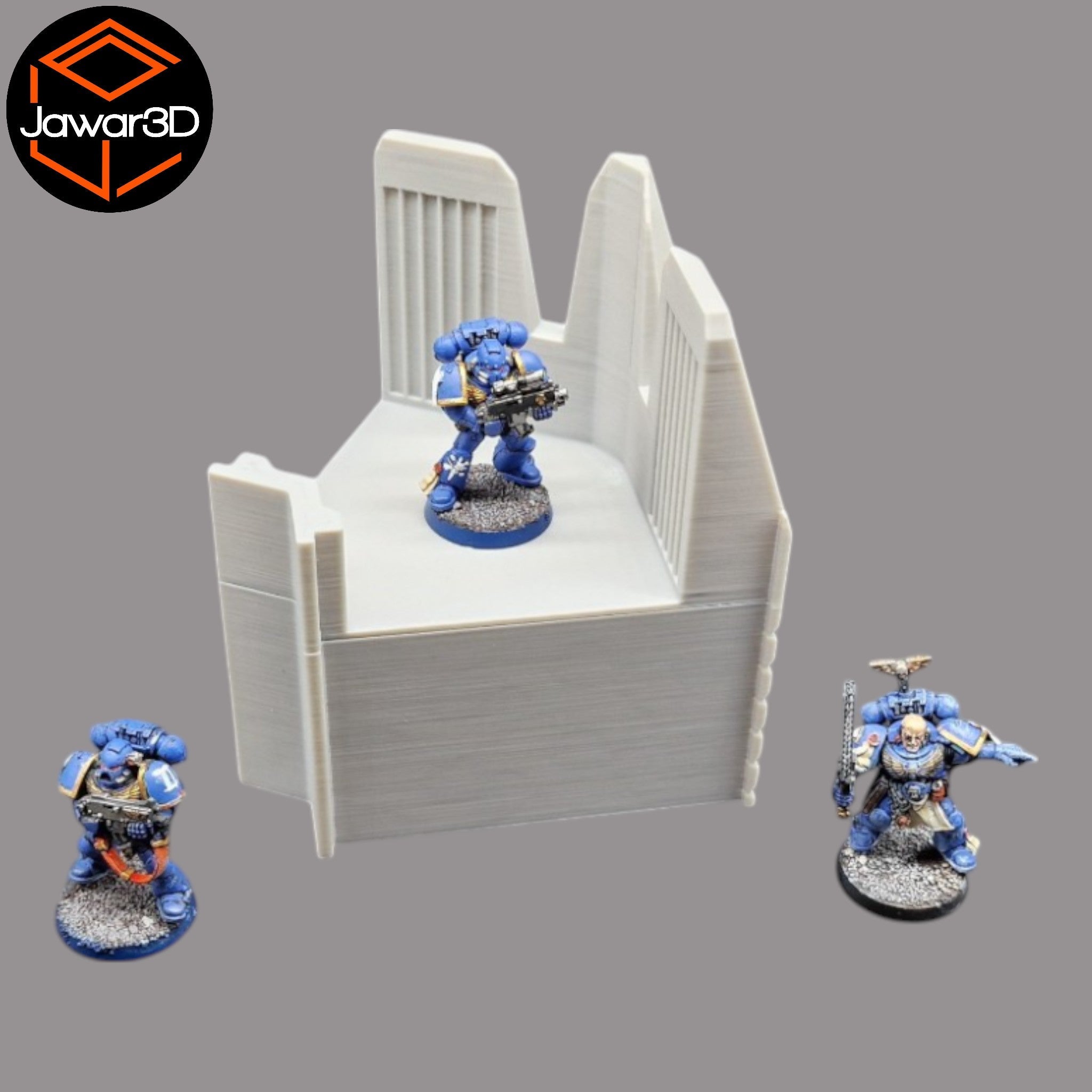 Base Corner - 28mm Wargaming Scatter Terrain Scenery Tabletop Miniature Jawar3d